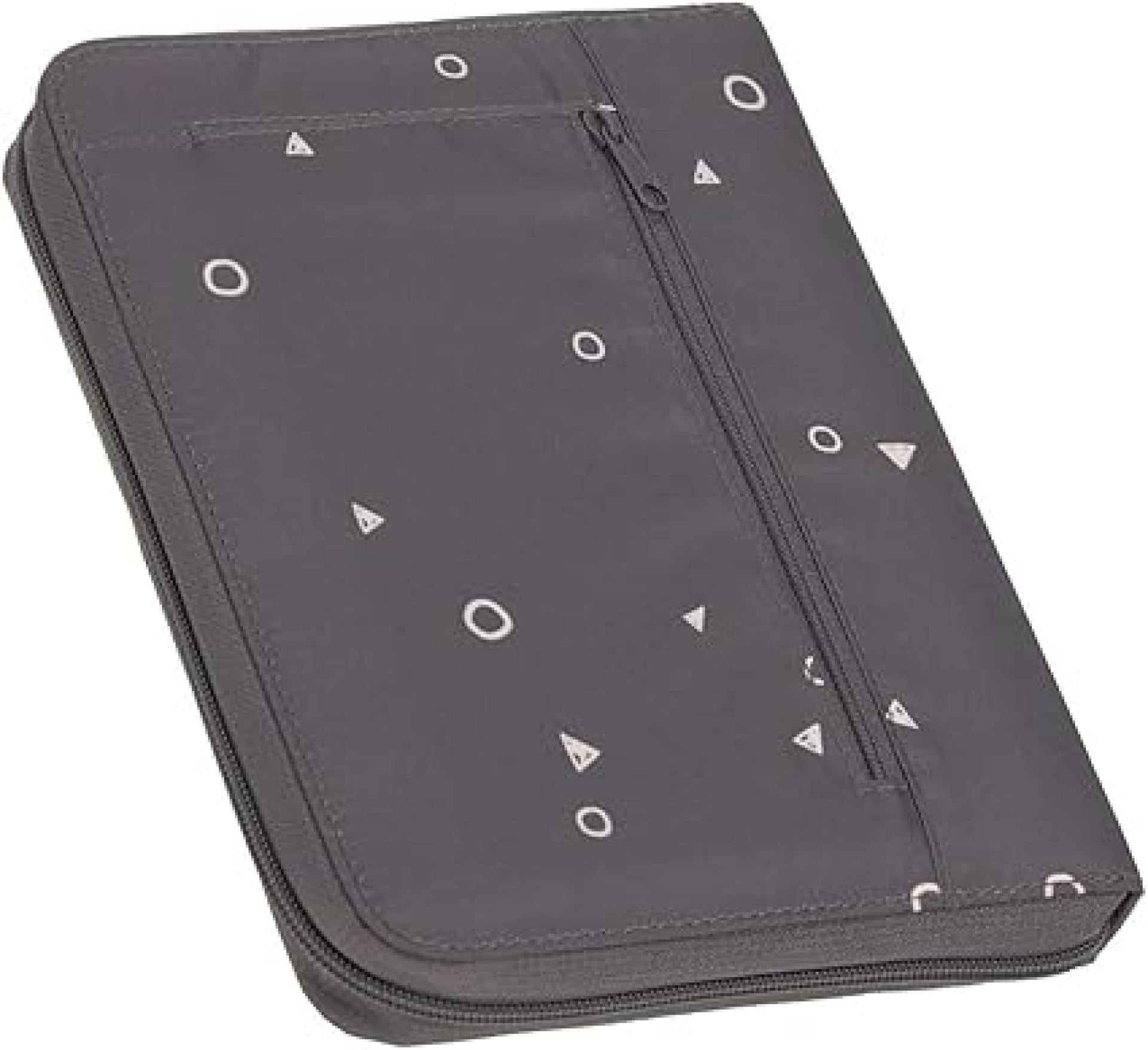 Lässig Mutterpass Hülle Mappe CAS Document Pouch Universe anthracite