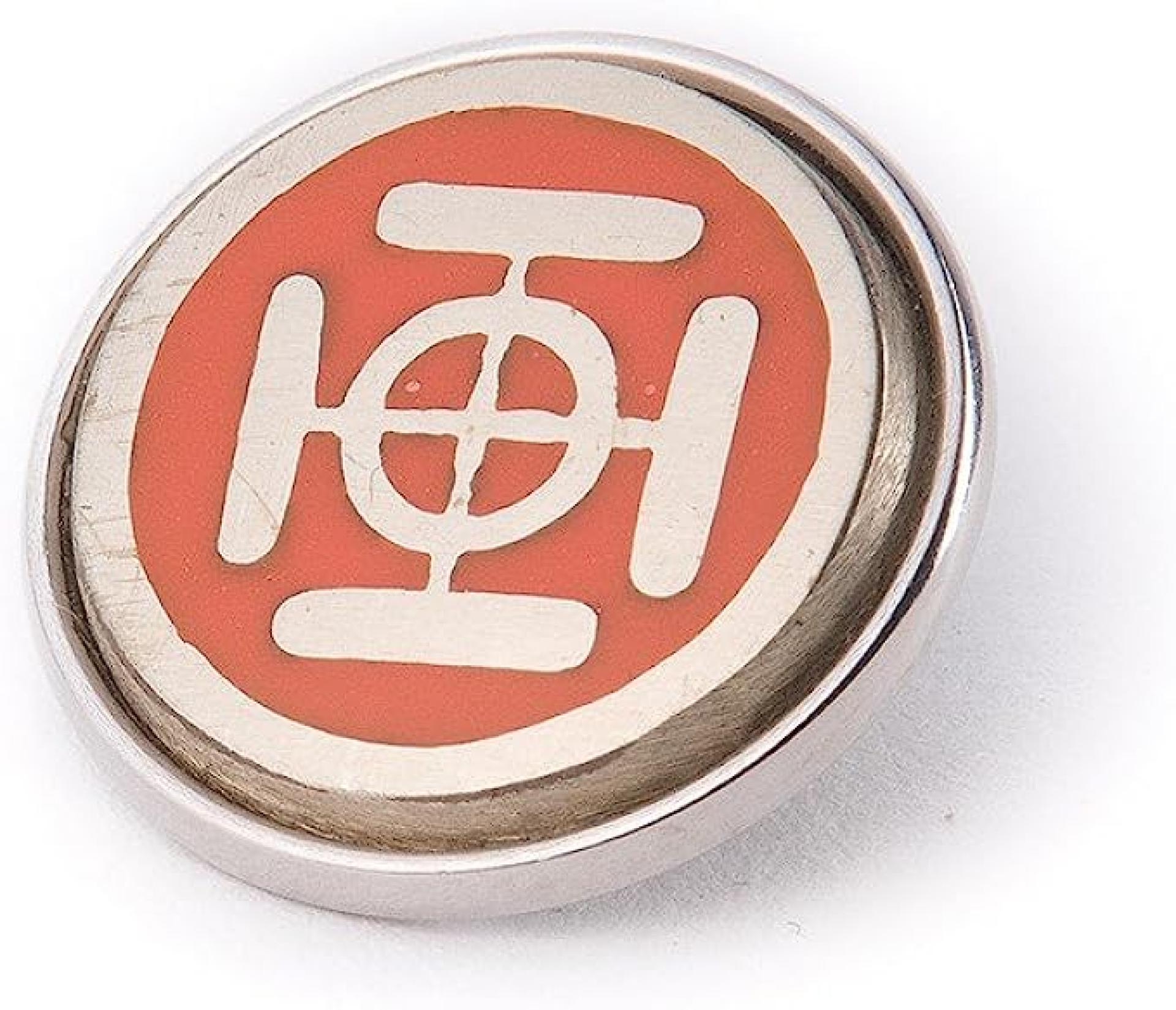  Noosa Amsterdam Chunk - Variante: 209 Kurusu silver/orange-metal/resin