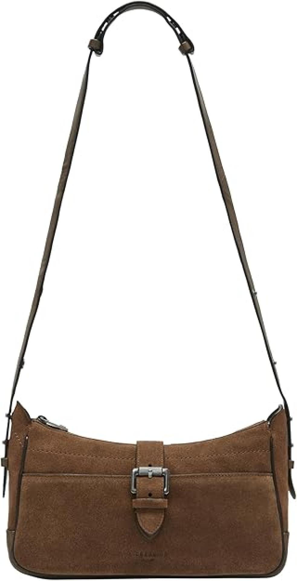 Liebeskind Berlin Handtasche Schultertasche S Ren Suede Hobo Braun