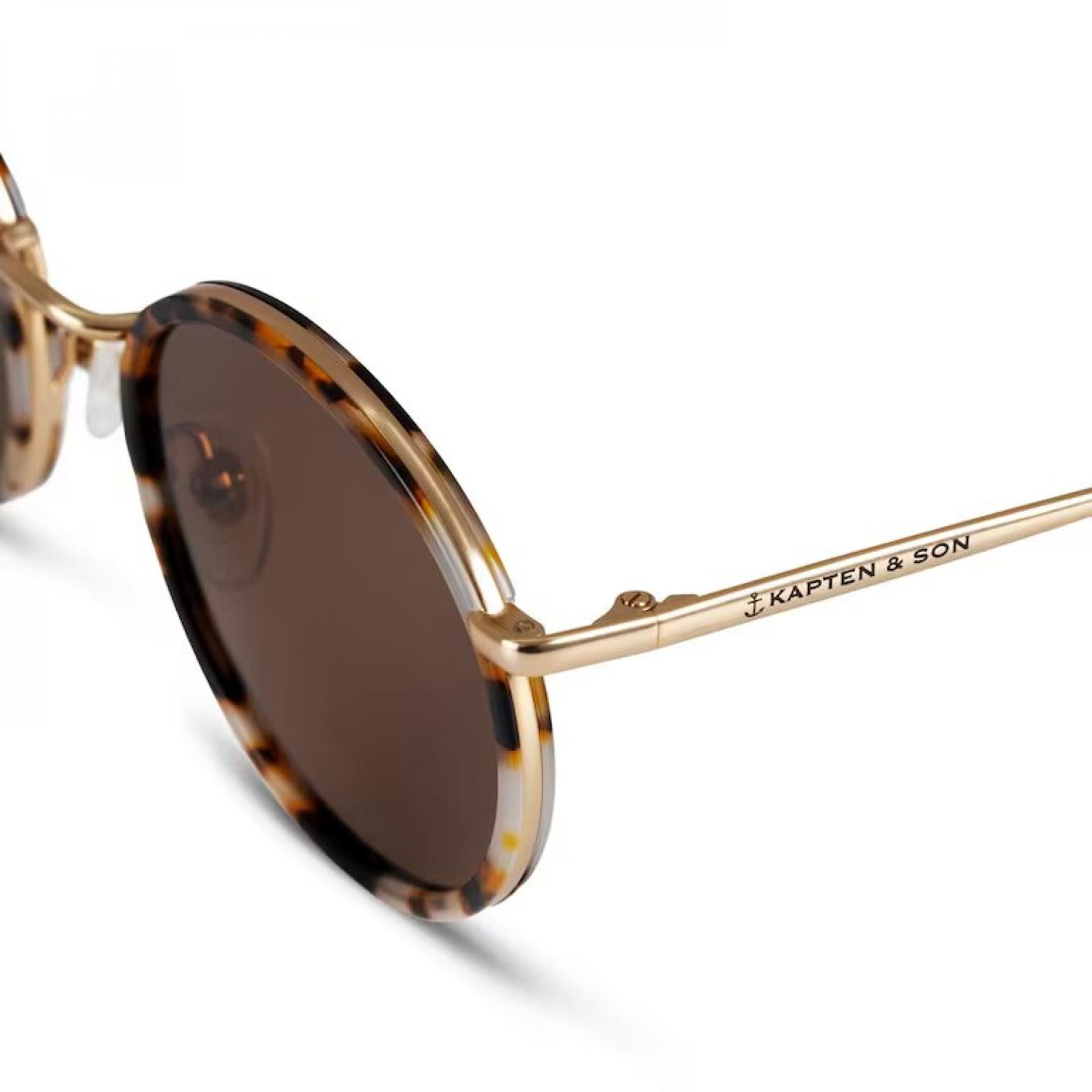 Kapten & Son Sonnenbrille Amsterdam Desert Speckled Brown