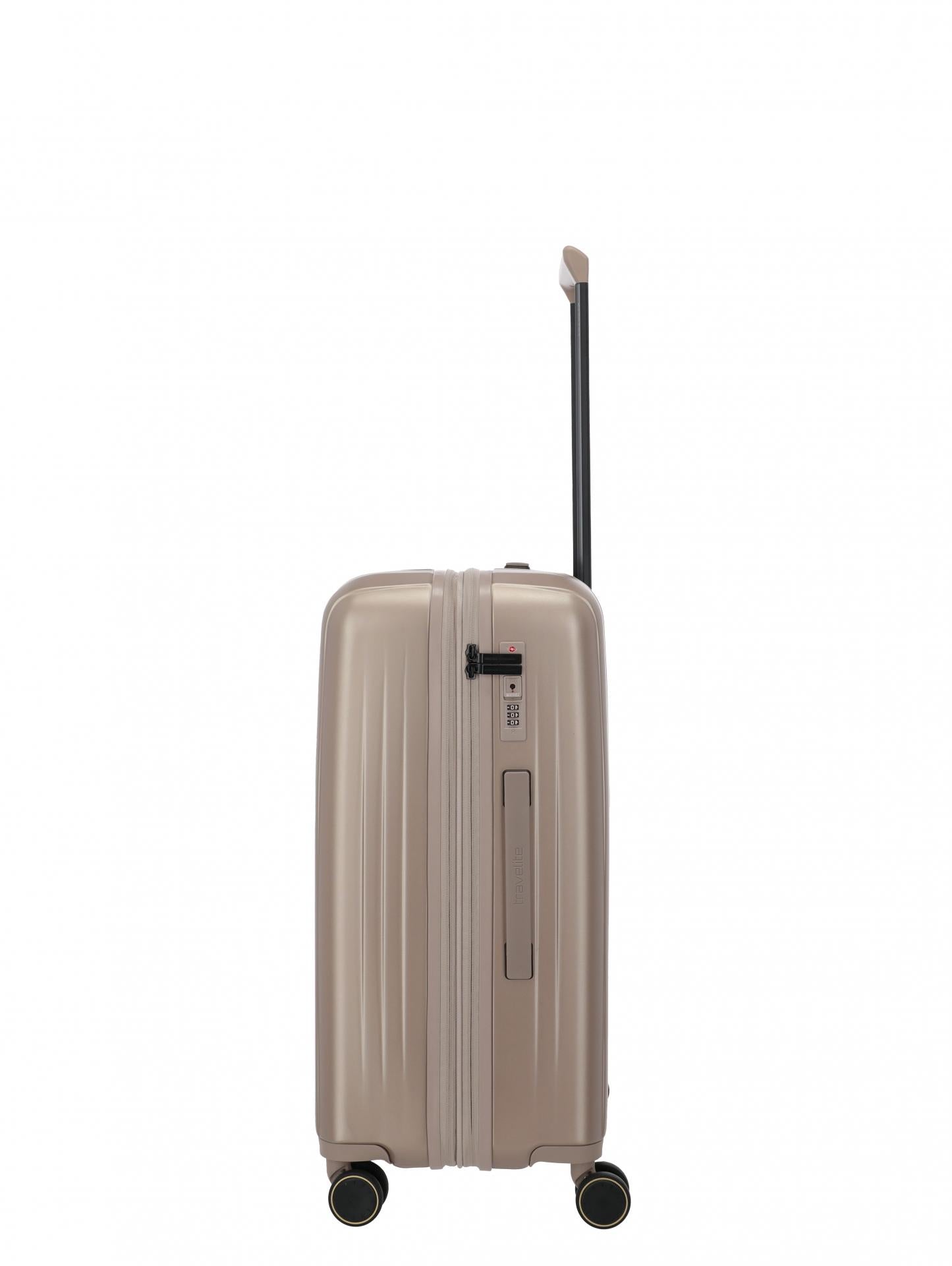 Travelite BARBARA NOVELTY 4w Hartschalen Trolley M Satin Nude