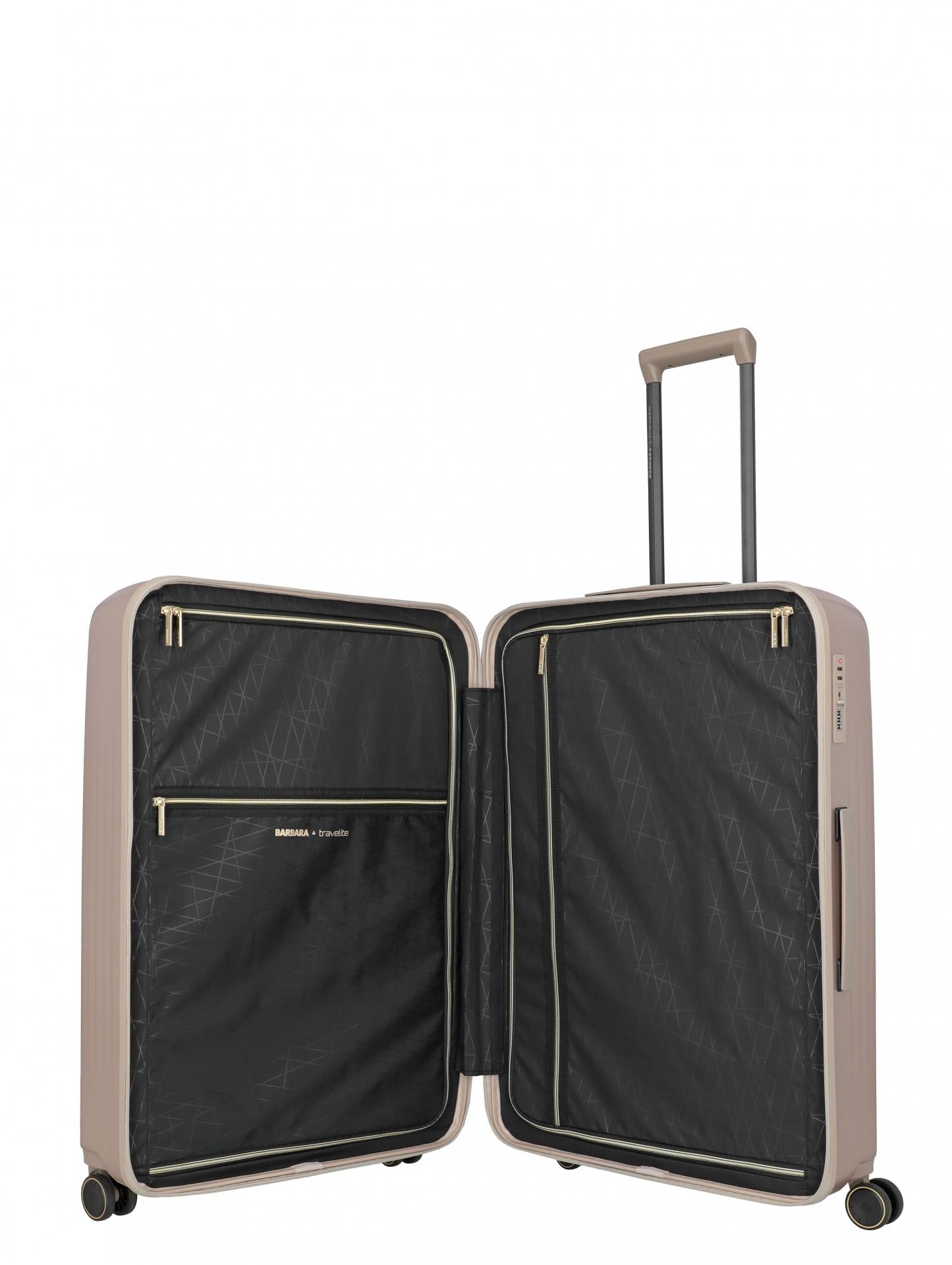 Travelite BARBARA NOVELTY 4w Hartschalen Trolley L Satin Nud