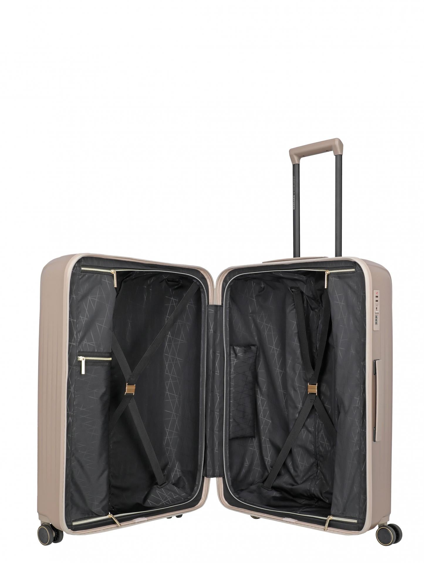 Travelite BARBARA NOVELTY 4w Hartschalen Trolley L Satin Nud