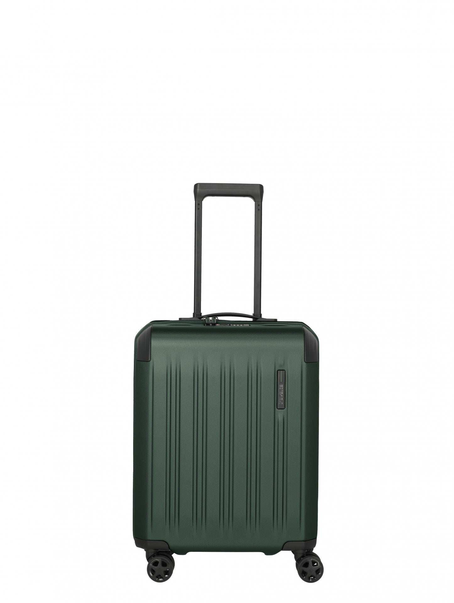 DYNAMIIC 4-Rad Hartschalen Trolley erweiterbar S grün