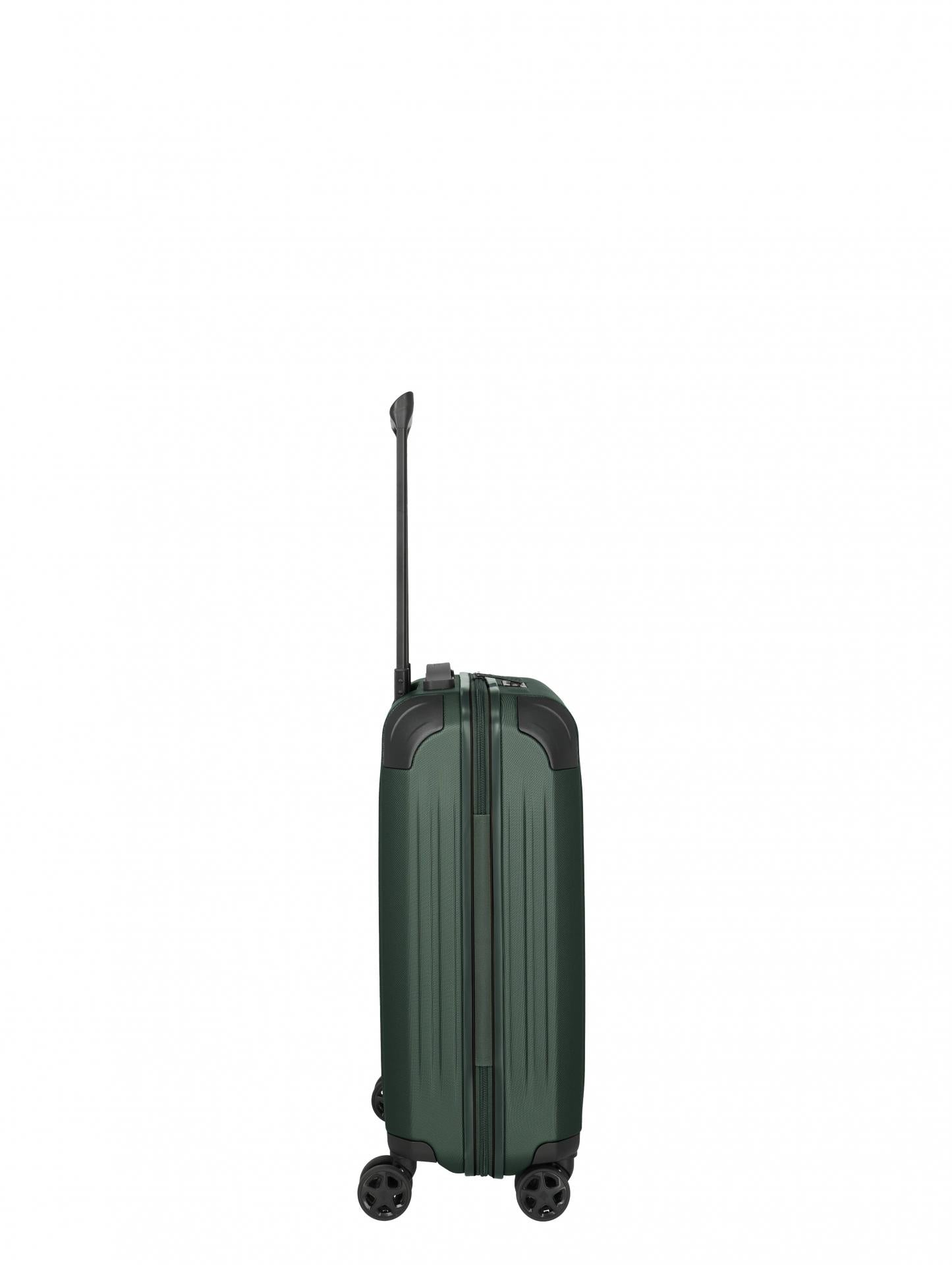 DYNAMIIC 4-Rad Hartschalen Trolley erweiterbar S grün