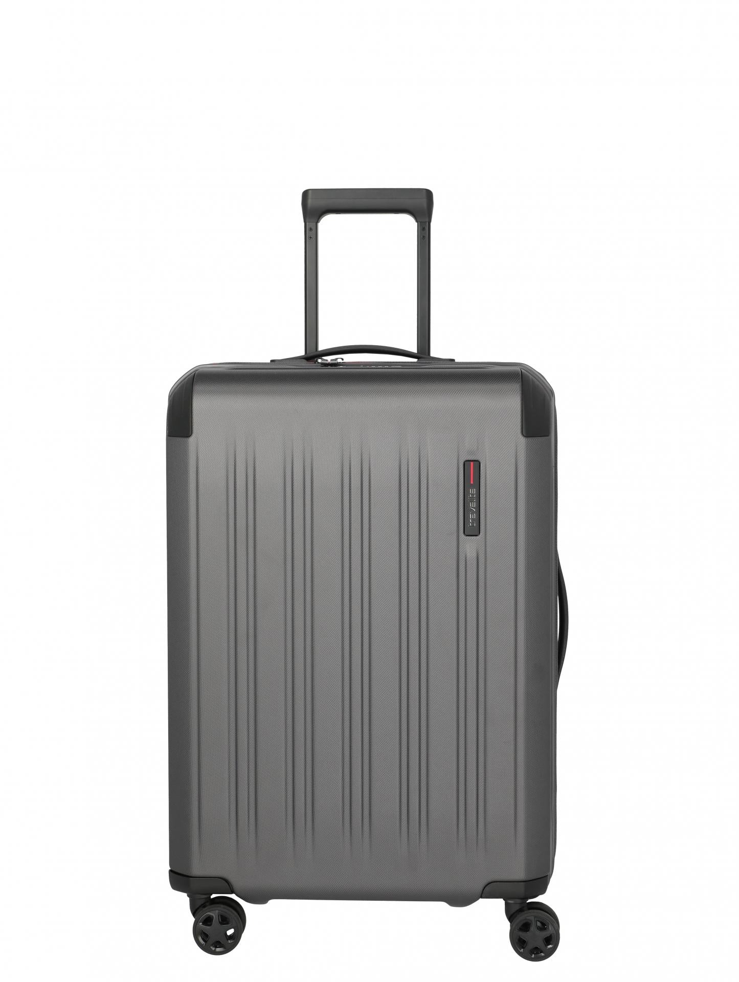 Travelite DYNAMIIC 4-Rad Hartschalen Trolley erweiterbar M Anthrazit