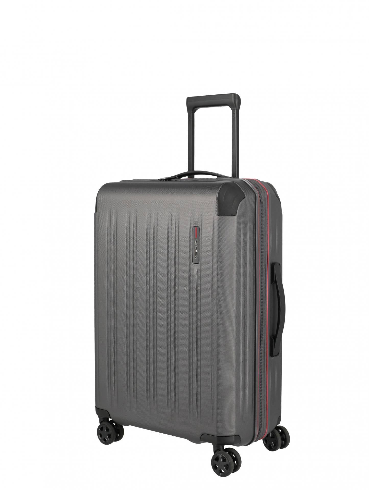 Travelite DYNAMIIC 4-Rad Hartschalen Trolley erweiterbar M Anthrazit