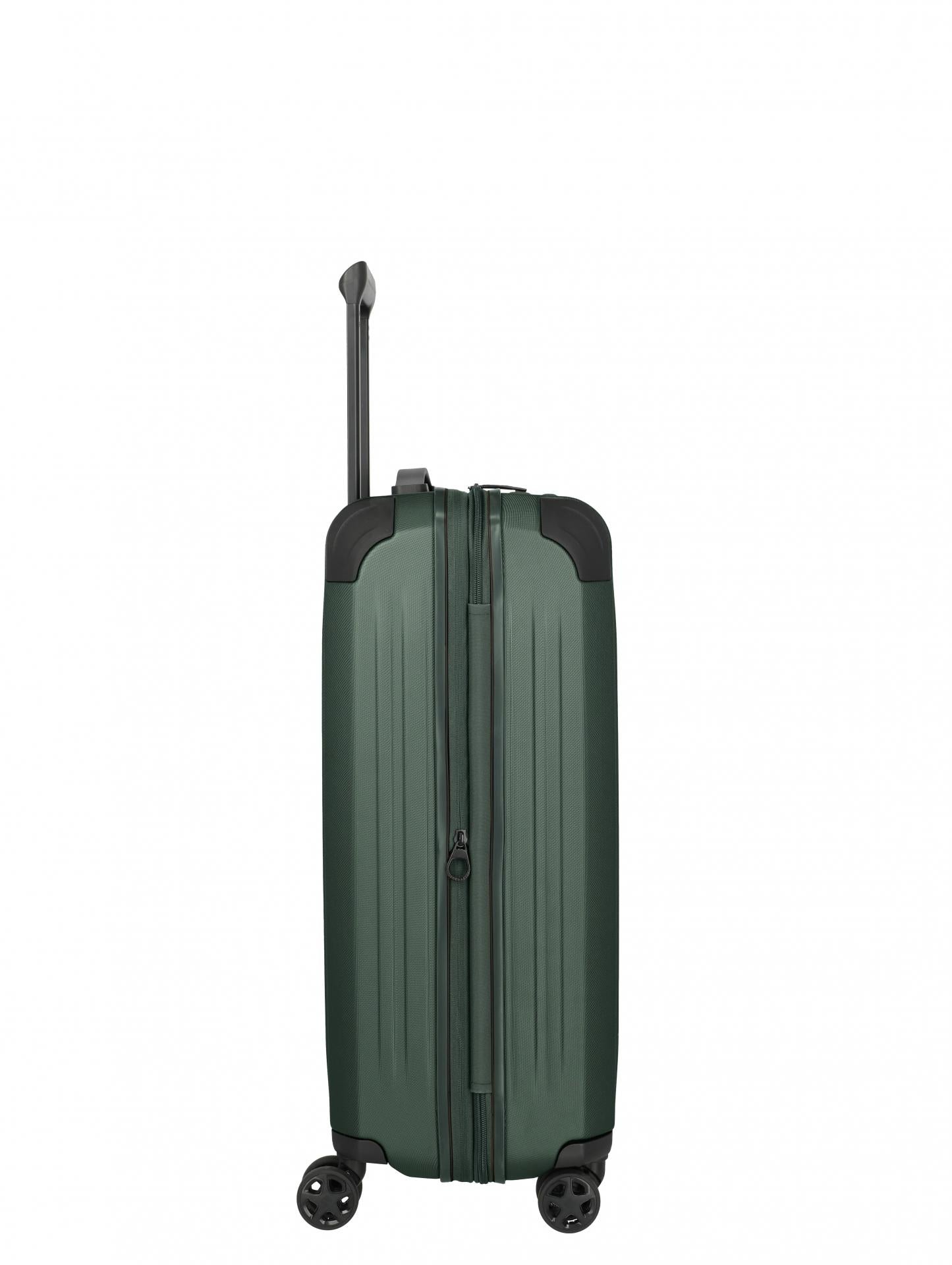 Travelite DYNAMIIC 4-Rad Hartschalen Trolley M erweiterbar grün