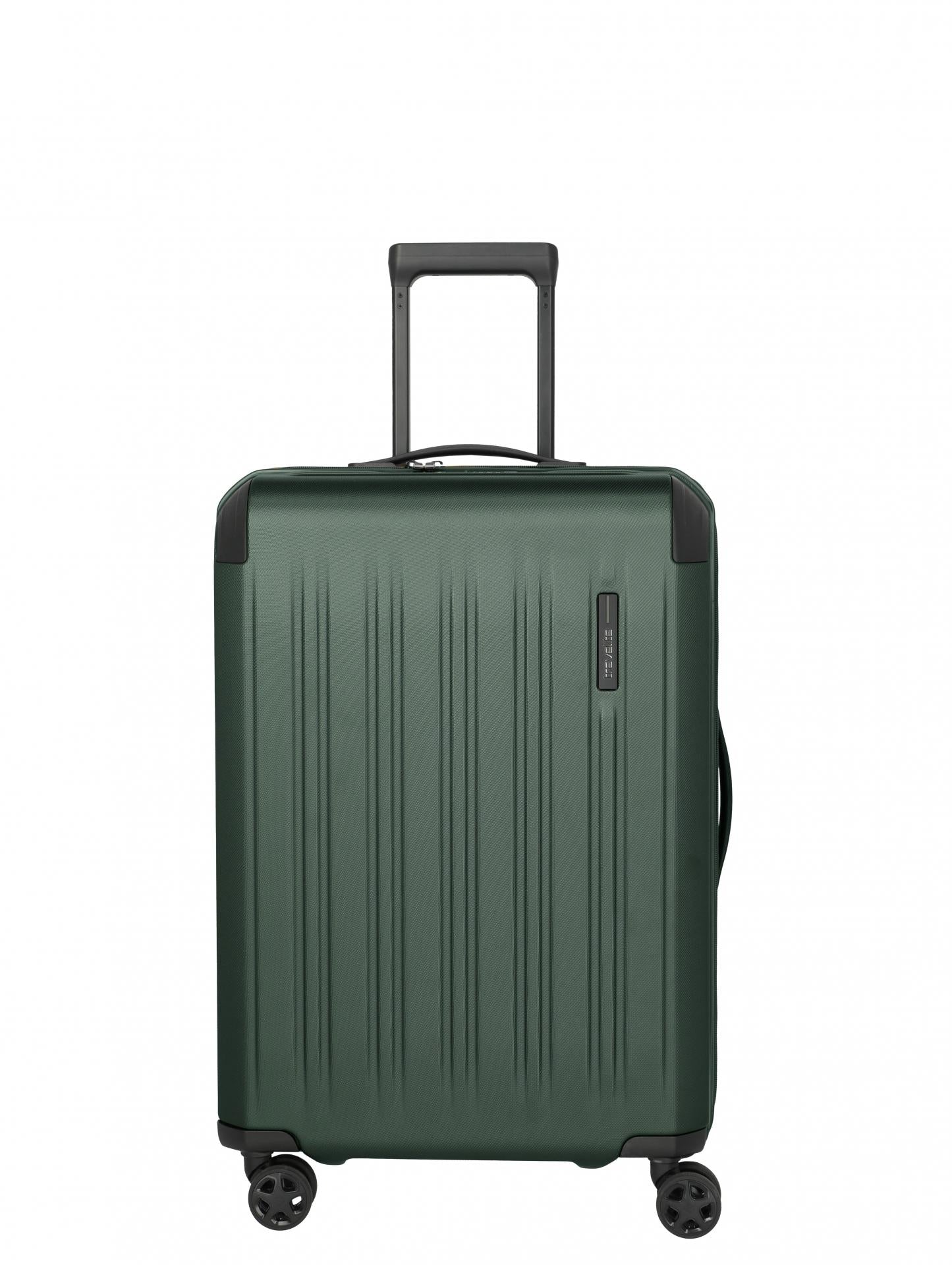 Travelite DYNAMIIC 4-Rad Hartschalen Trolley M erweiterbar grün