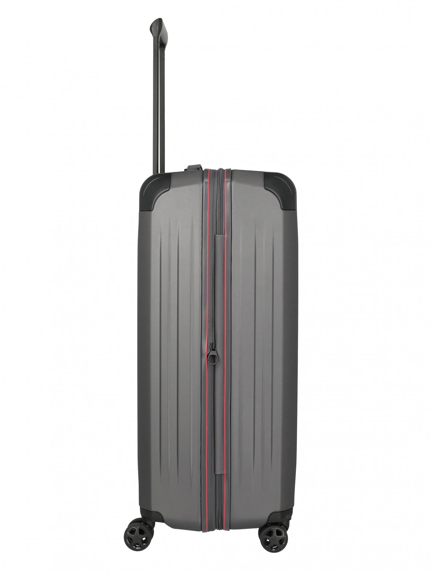 DYNAMIIC 4-Rad Hartschalen Trolley erweiterbar L Anthazit 