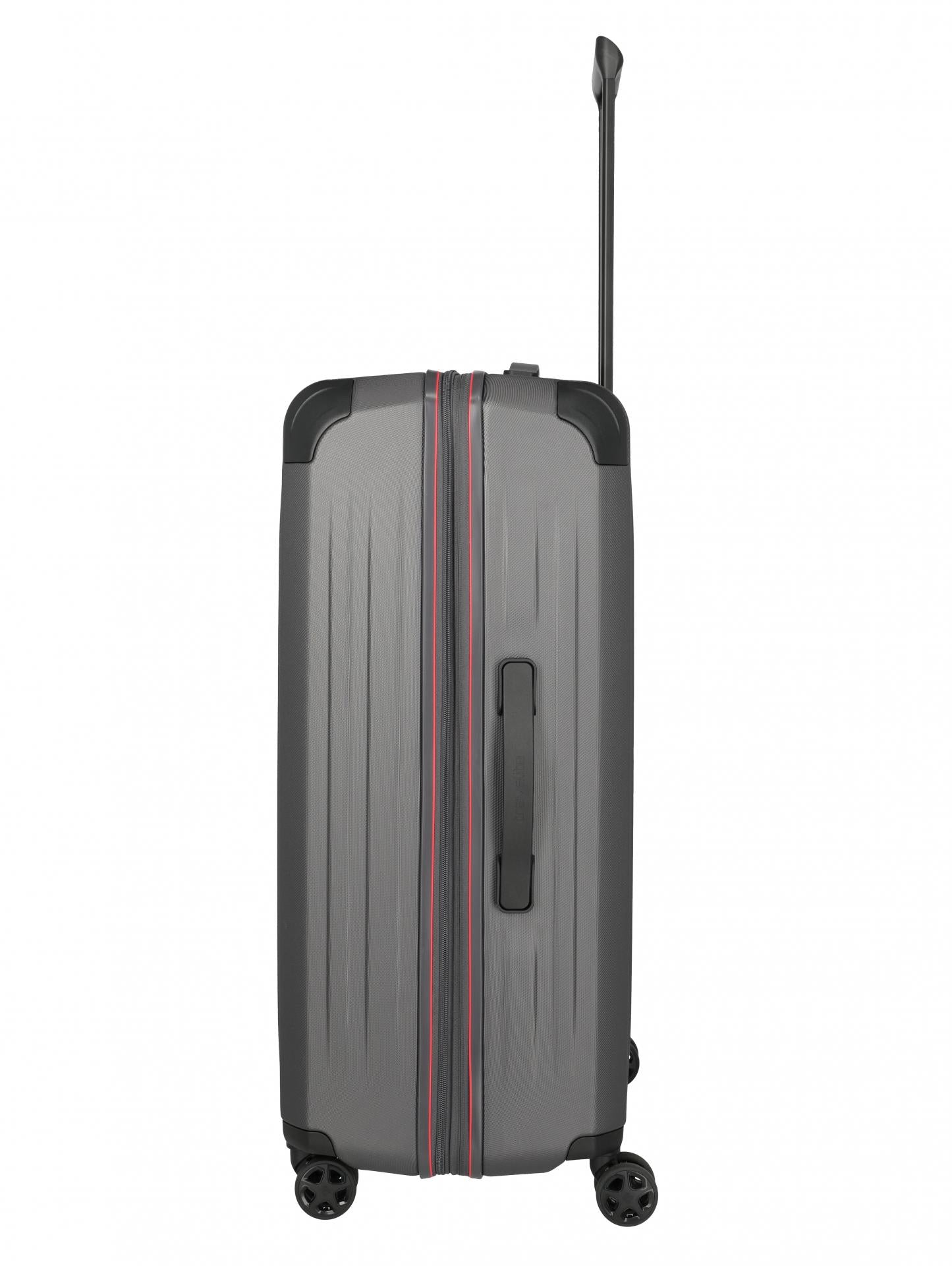 DYNAMIIC 4-Rad Hartschalen Trolley erweiterbar L Anthazit 