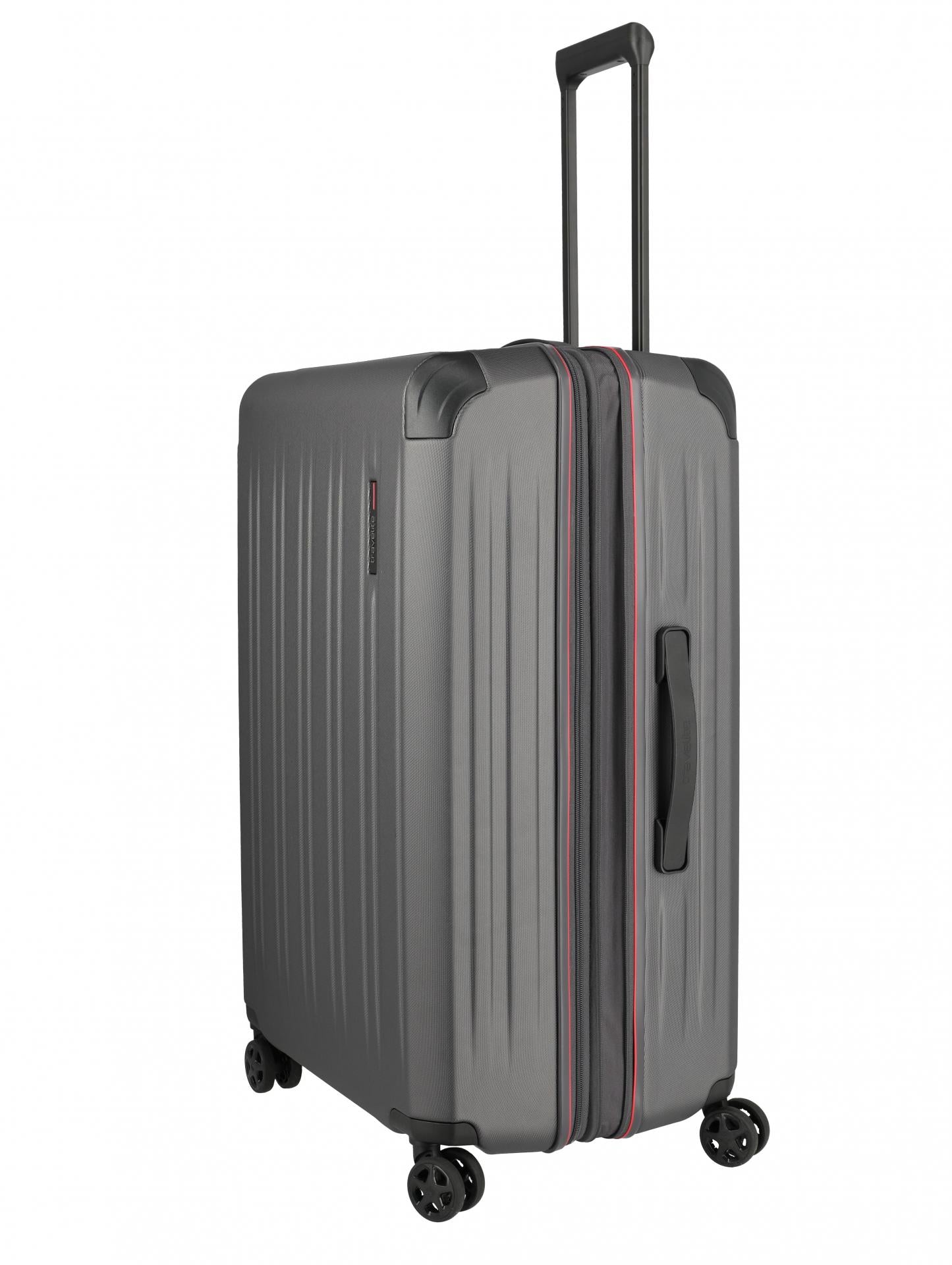 DYNAMIIC 4-Rad Hartschalen Trolley erweiterbar L Anthazit 