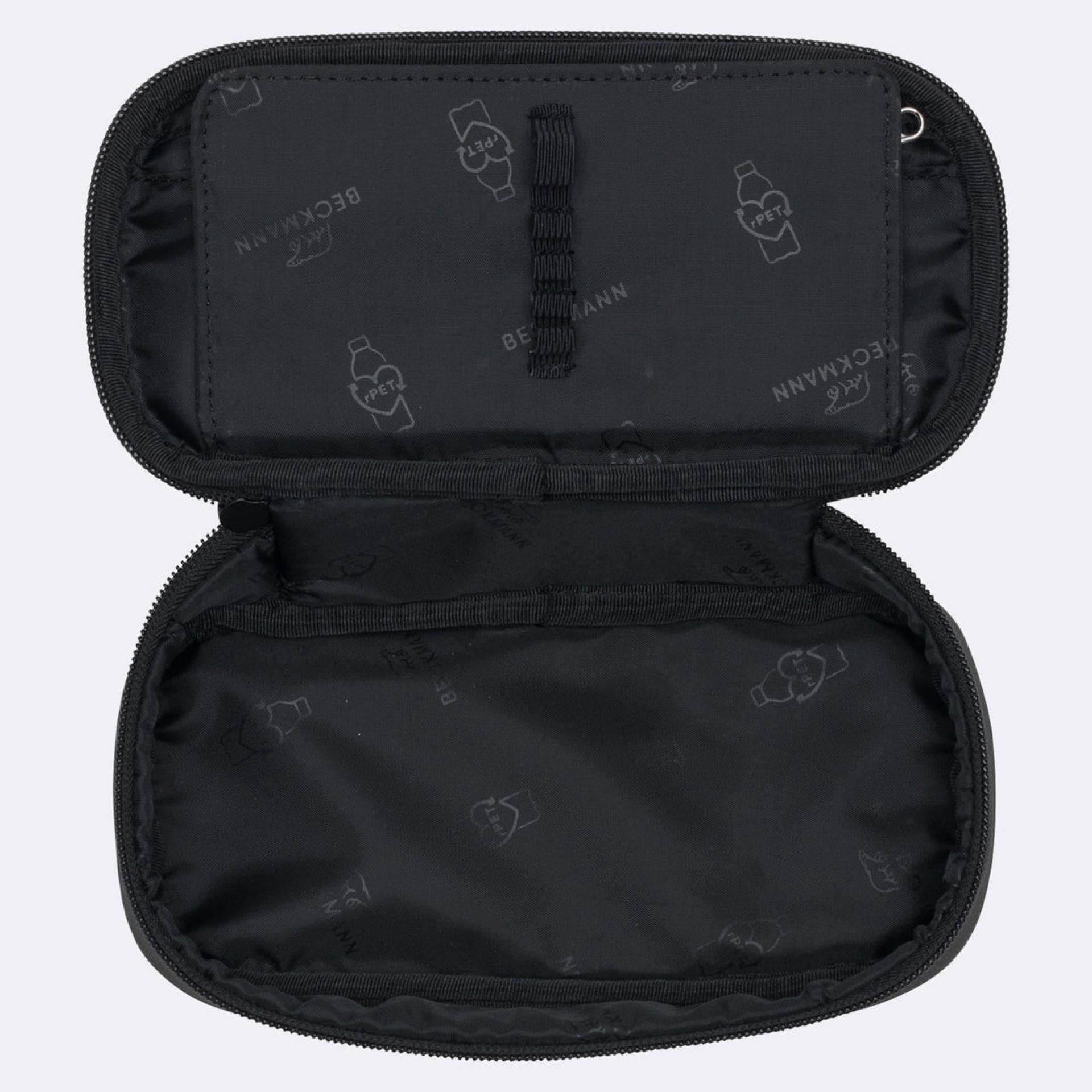 Beckmann Sport jr. ovales Schlamperetui Black Coated