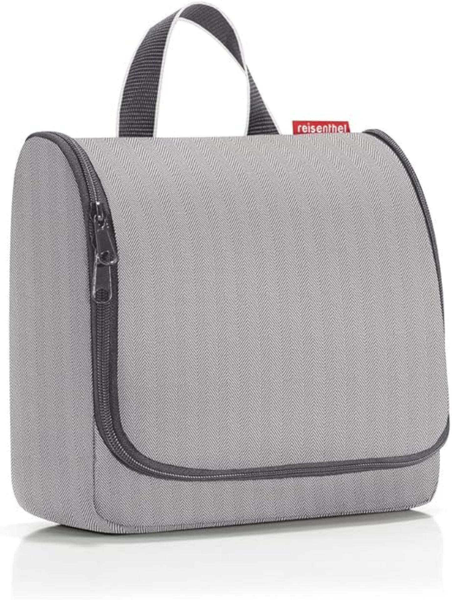 Reisenthel toiletbag herringbone grey