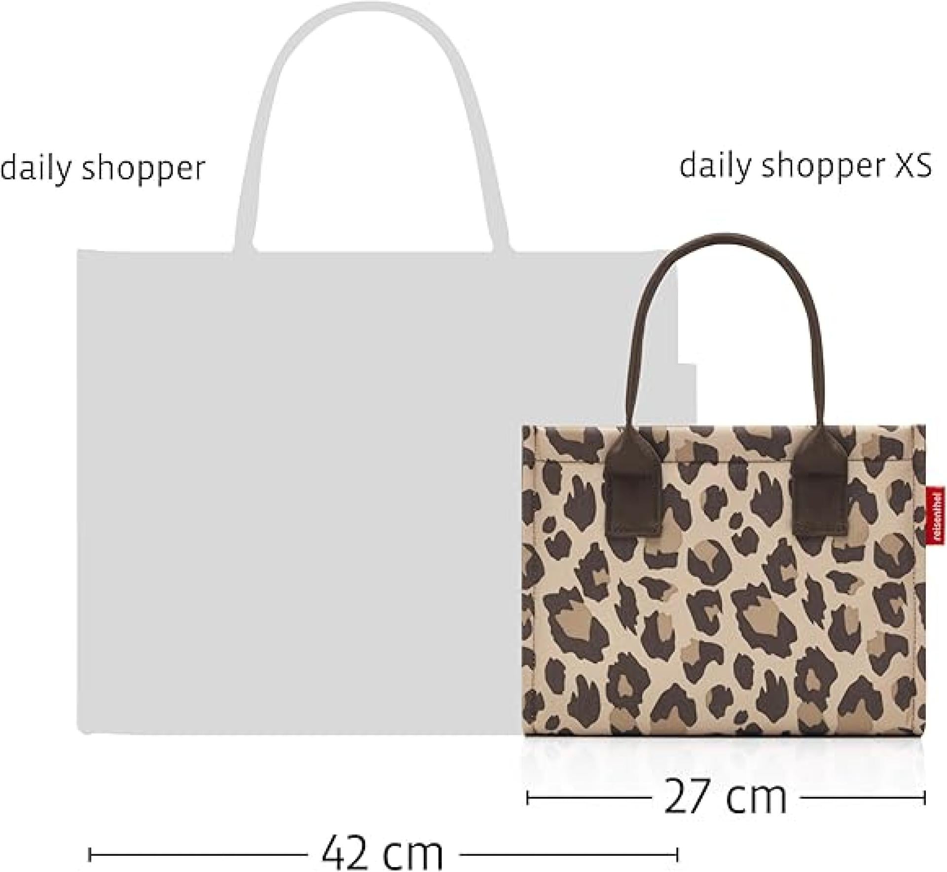 Reisenthel daily shopper XS leo macchiato