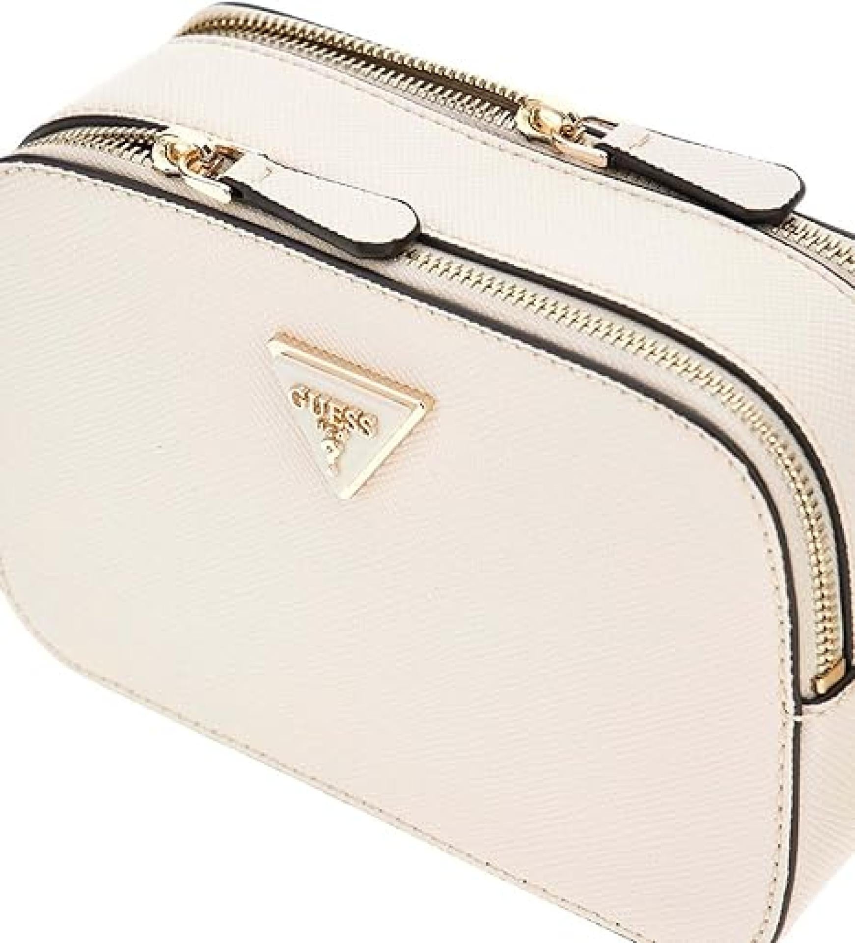 Guess Noelle Crossbody Camera Bag Bone