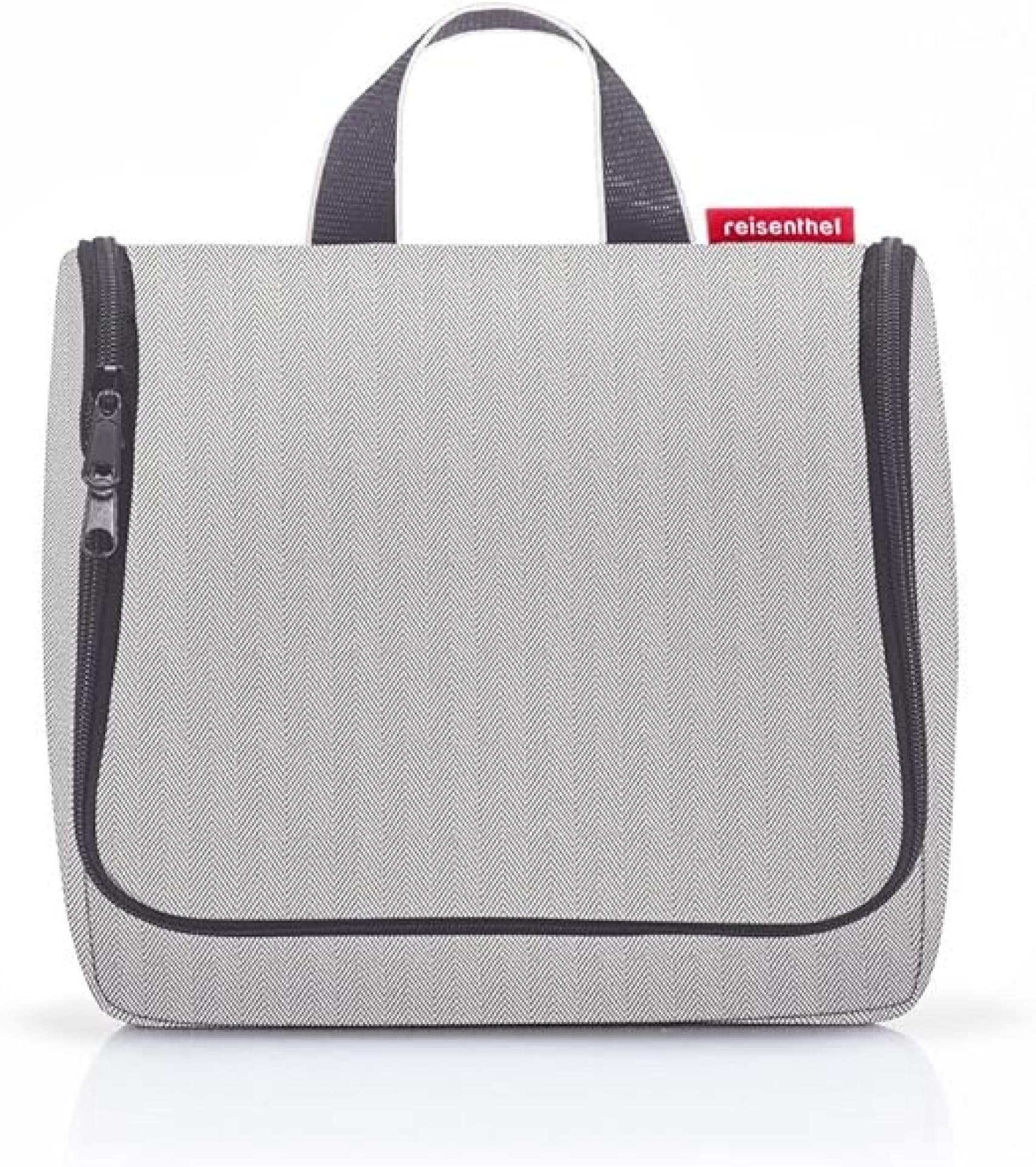 Reisenthel toiletbag herringbone grey
