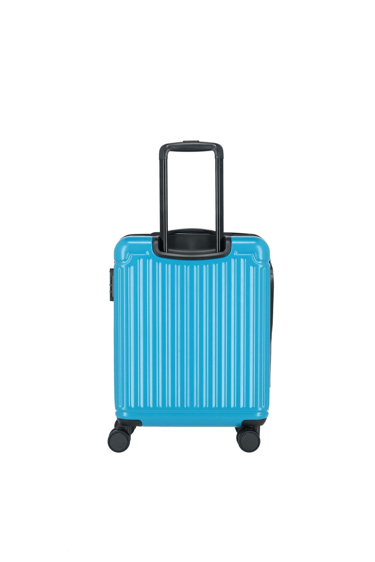 Travelite CRUISE 4-Rollen Trolley ABS-Hartschale - Größe: S - Farbe: Türkis