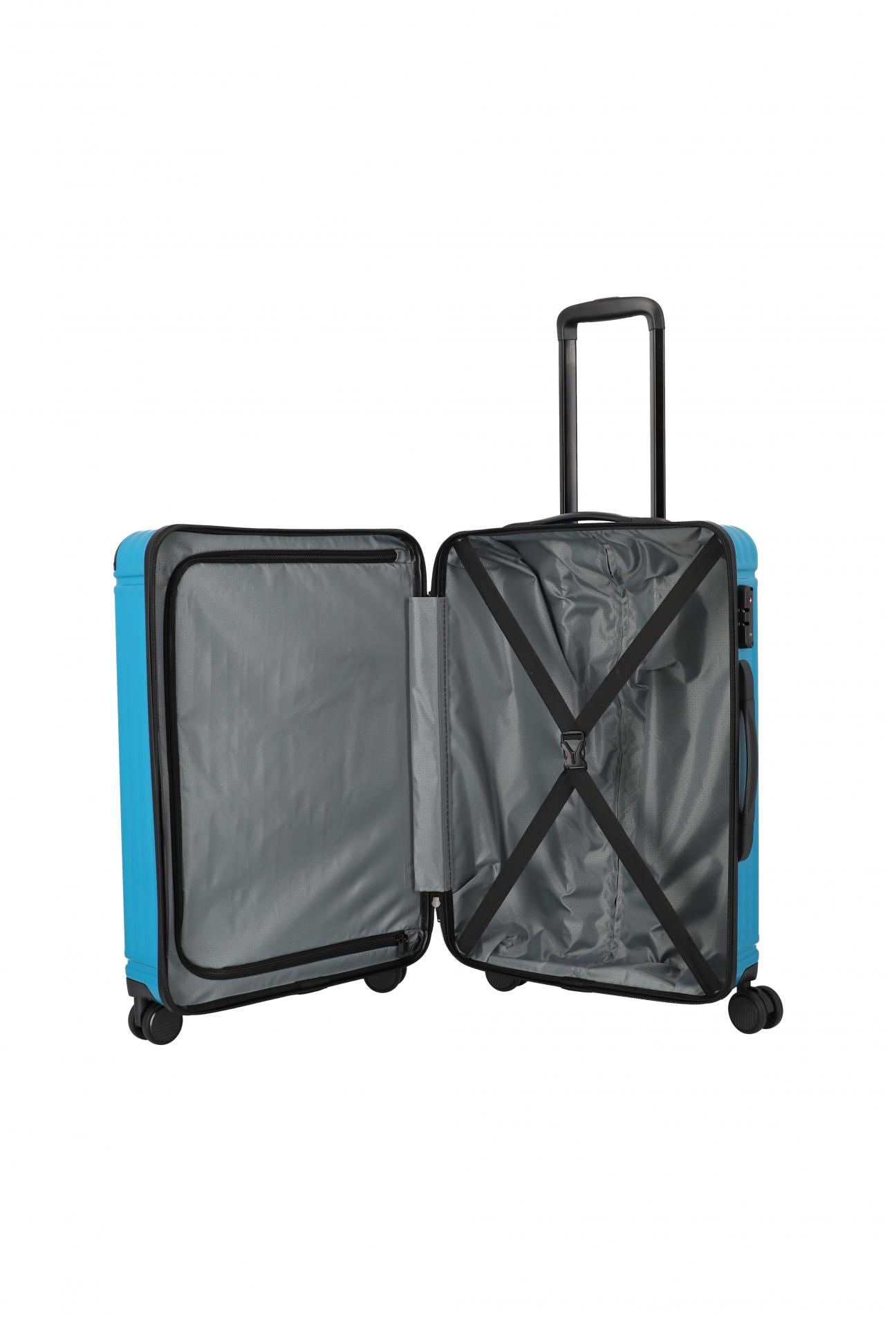 Travelite CRUISE Koffer ABS-Hartschale Türkis - Größe: M