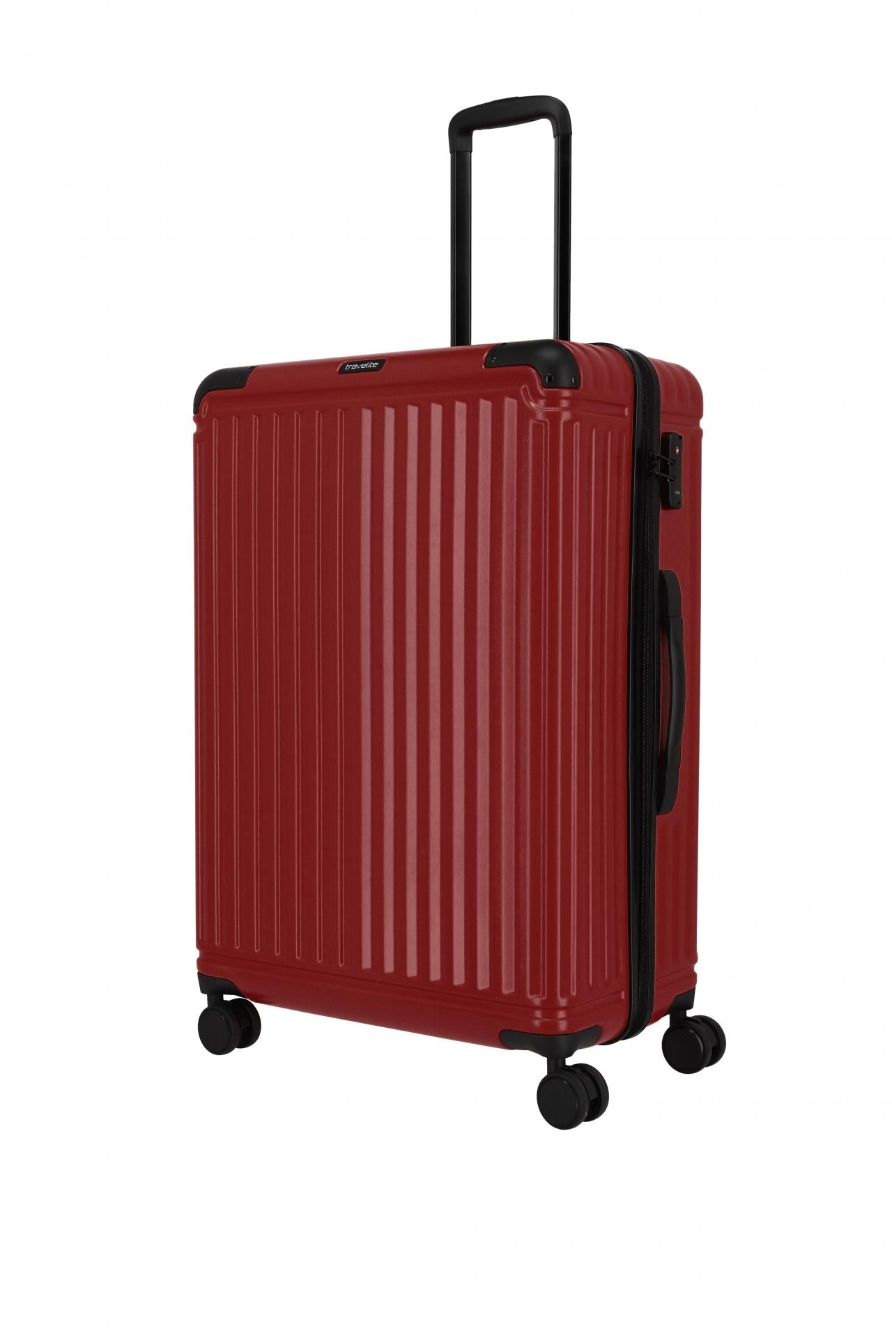 Travelite CRUISE Hartschalenkoffer L 77cm Bordeaux