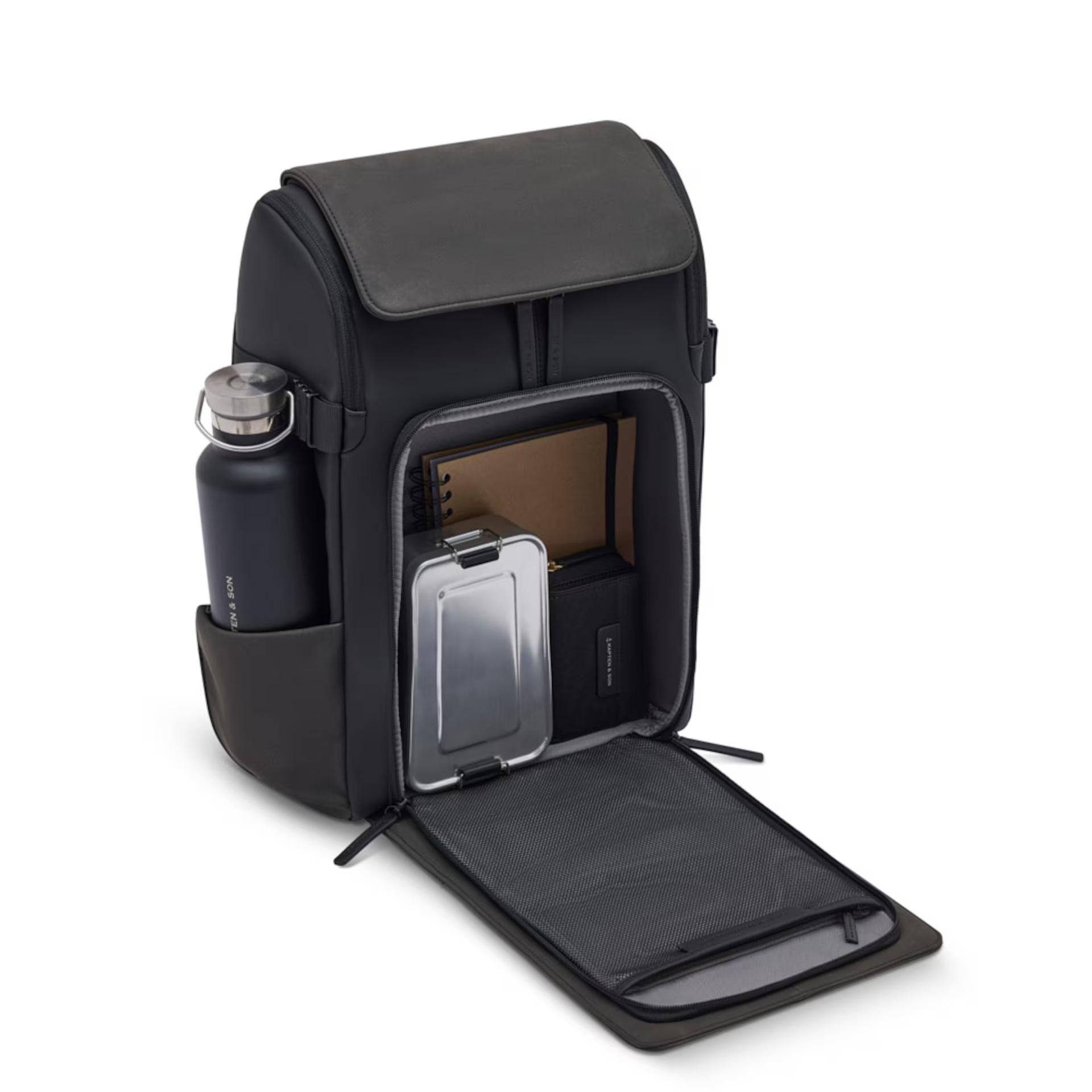 Kapten & Son Rucksack Bali Medium 18 L  All Black 