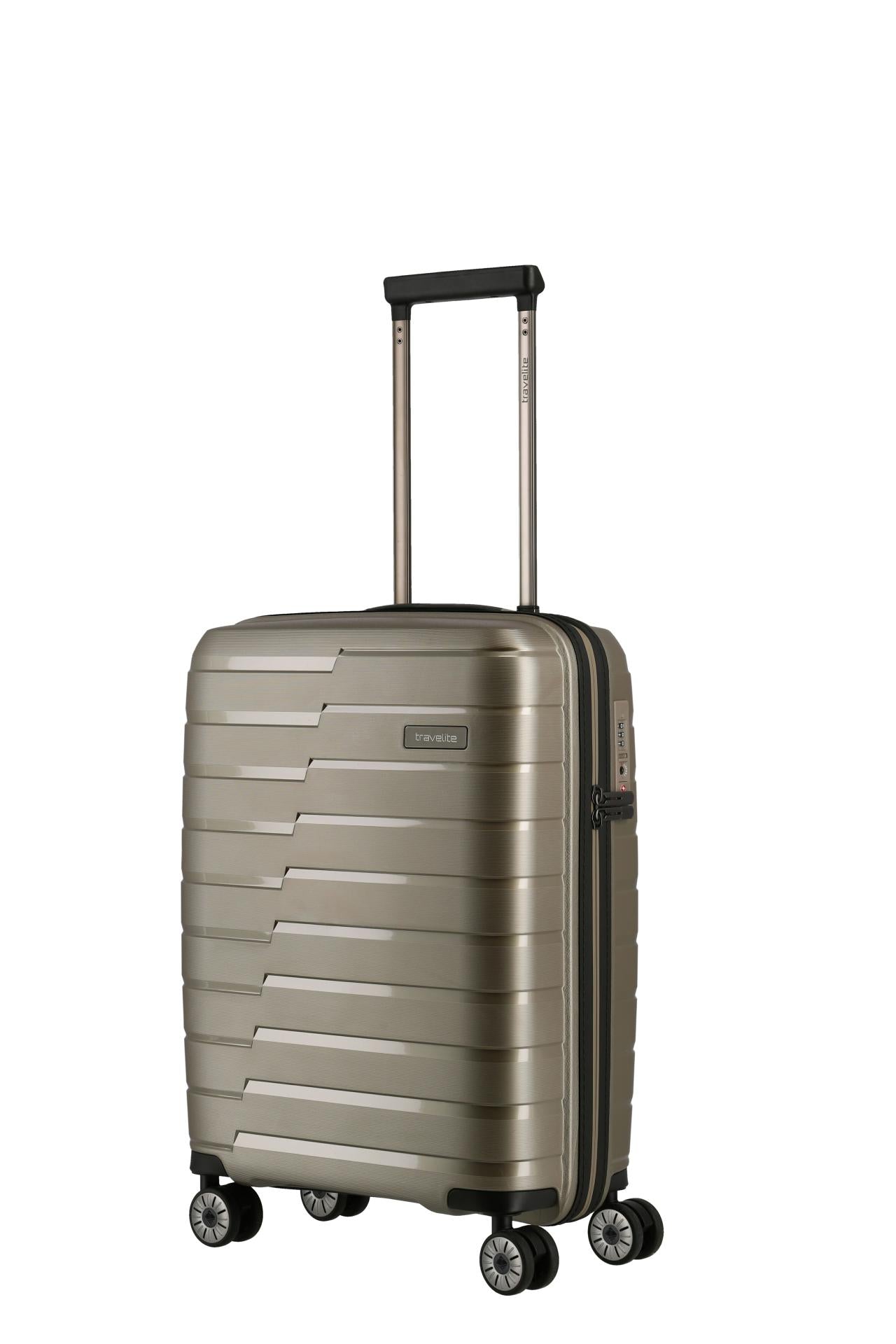 Travelite AIR BASE Trolley S 55cm Champagner