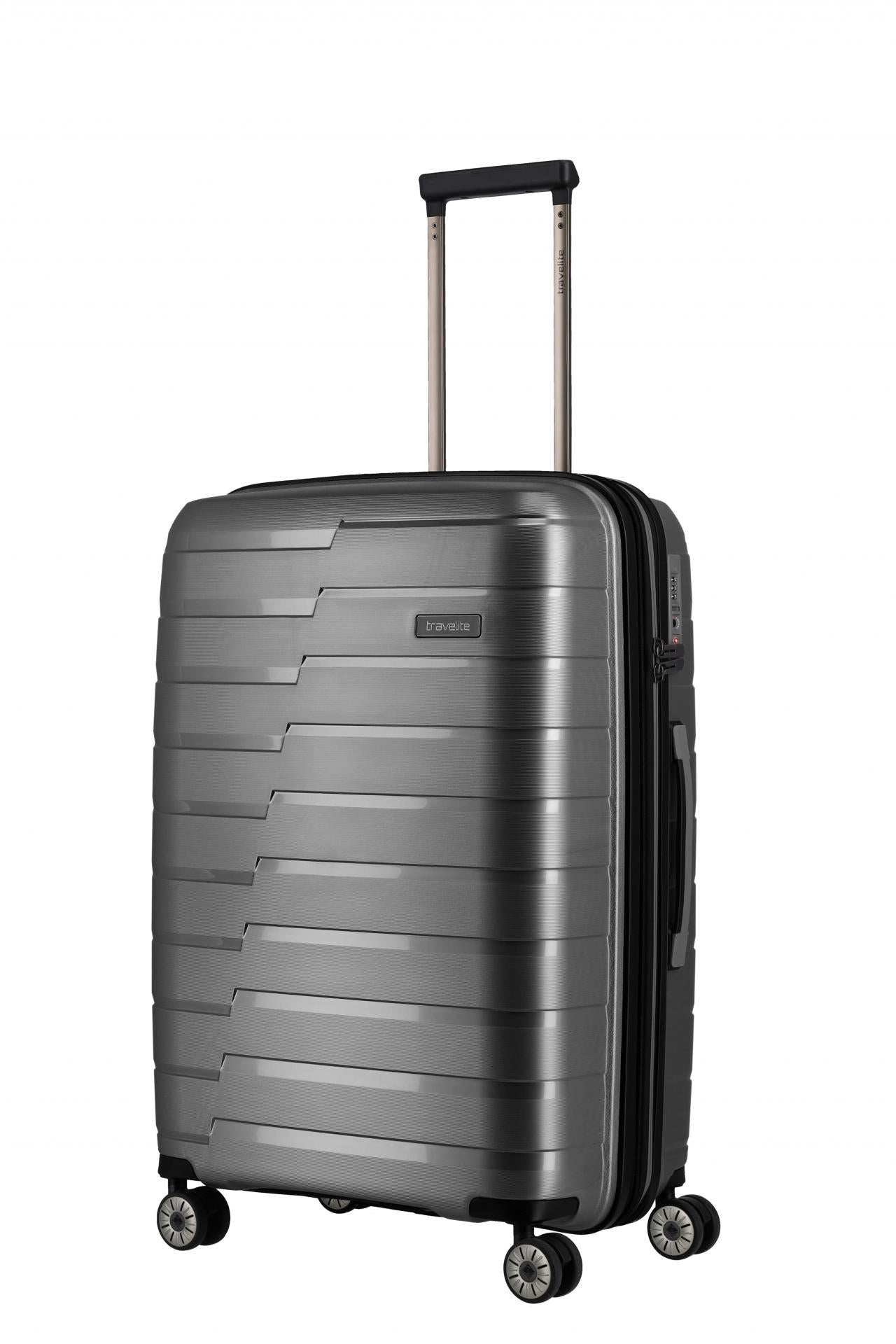 Travelite AIR BASE Trolley M 67cm Anthrazit