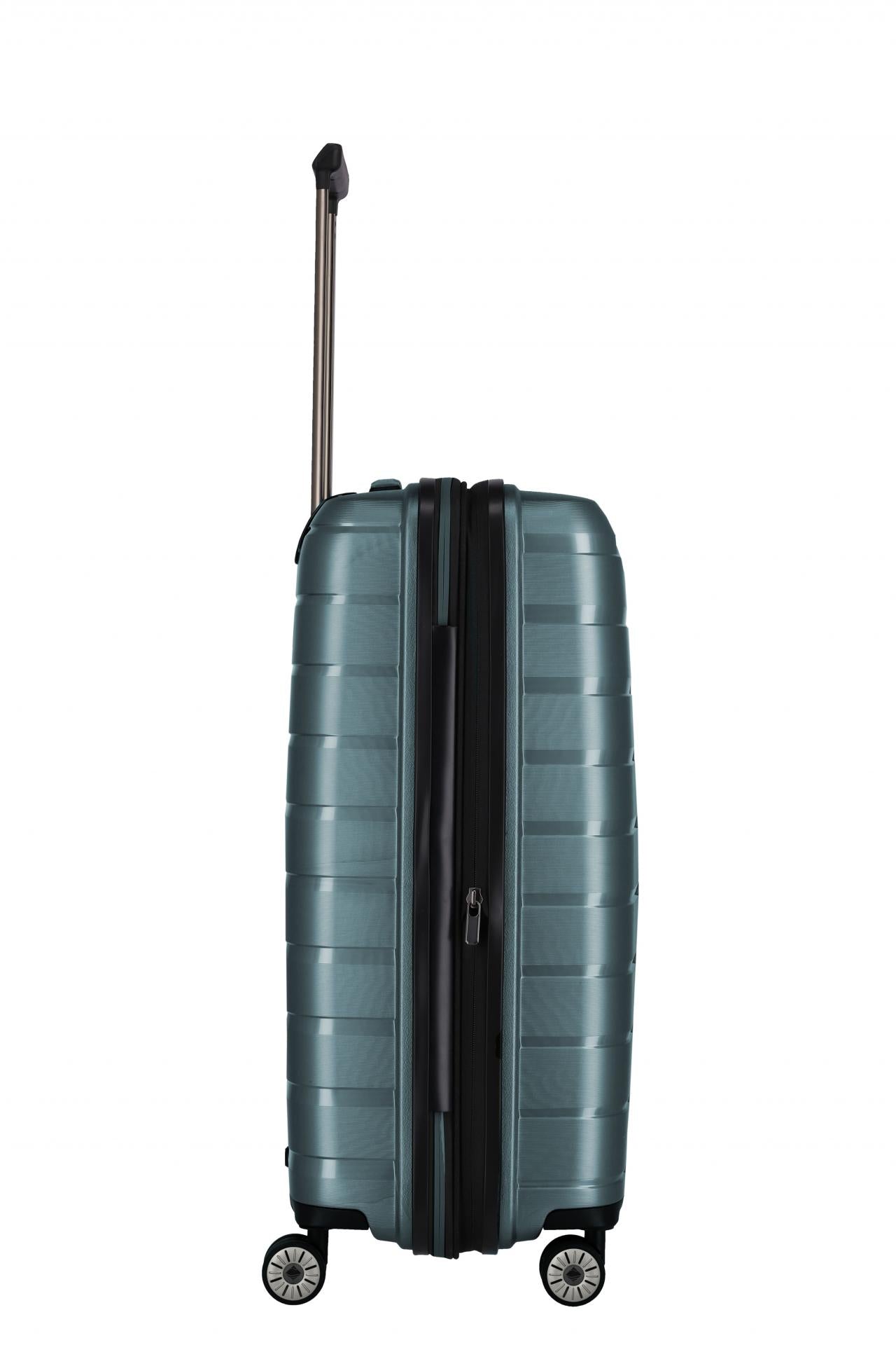 Travelite AIR BASE Trolley M 67cm Eisblau