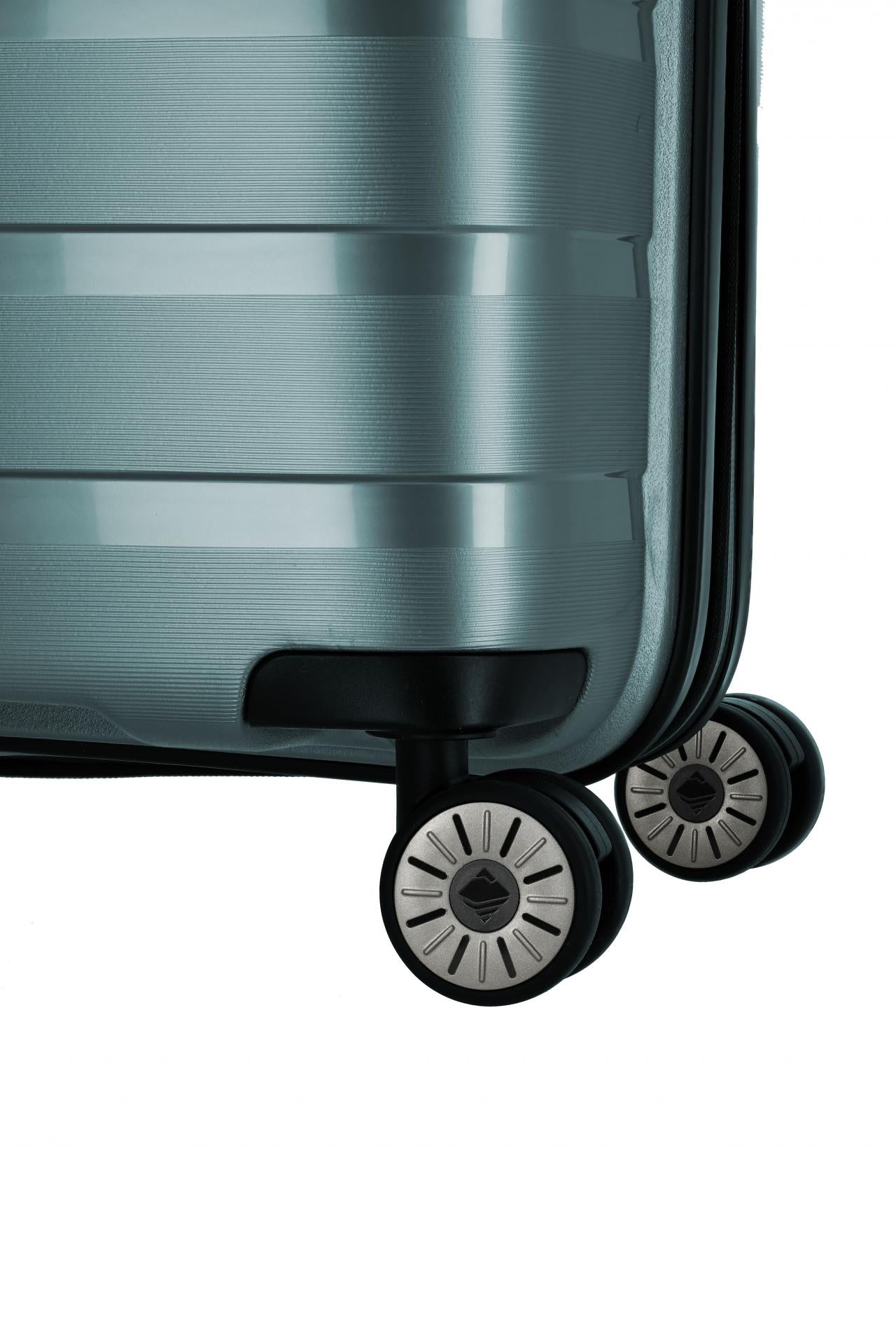 Travelite AIR BASE Trolley M 67cm Eisblau