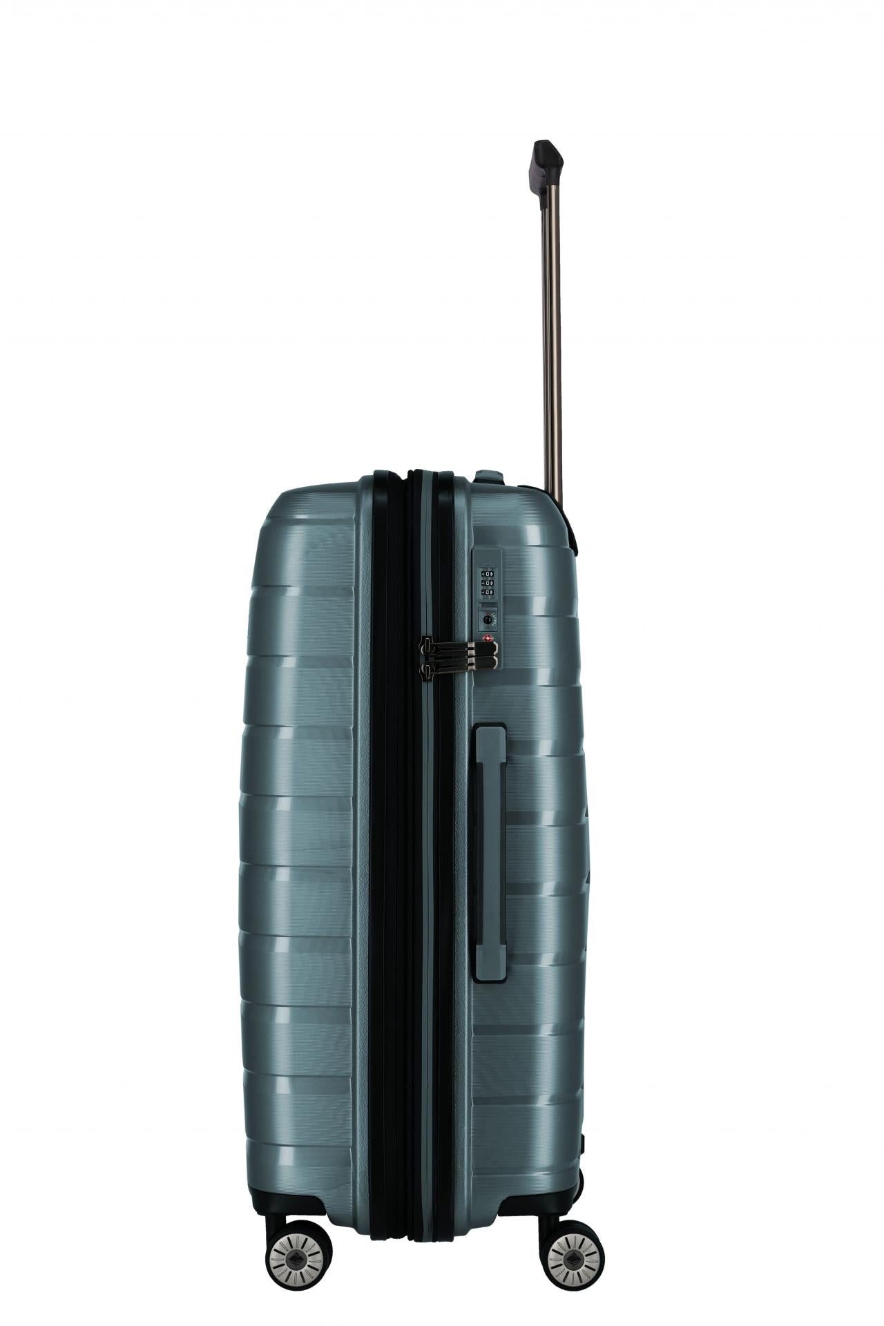 Travelite AIR BASE Trolley M 67cm Eisblau