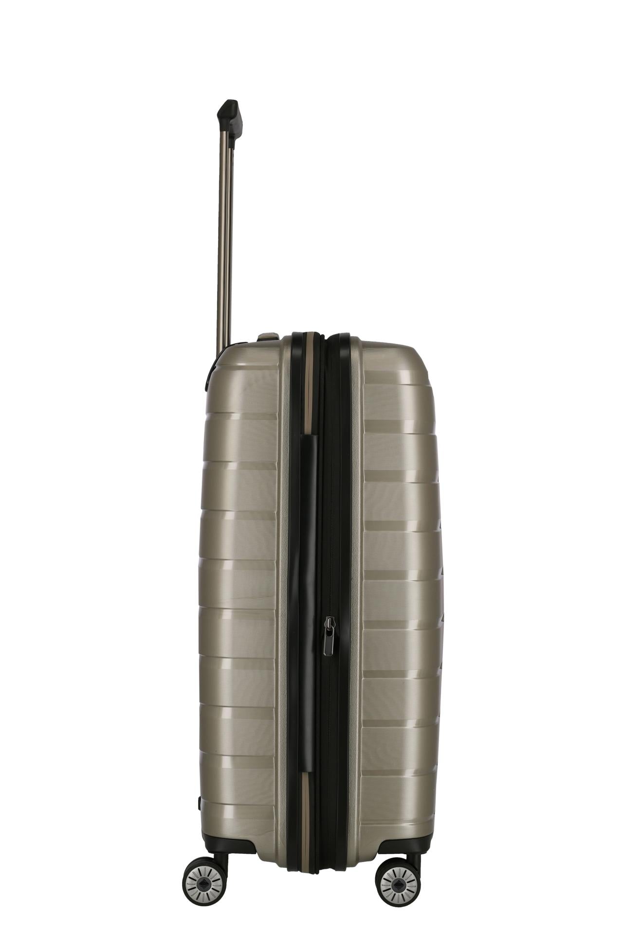 Travelite AIR BASE Trolley M 67cm Champagner