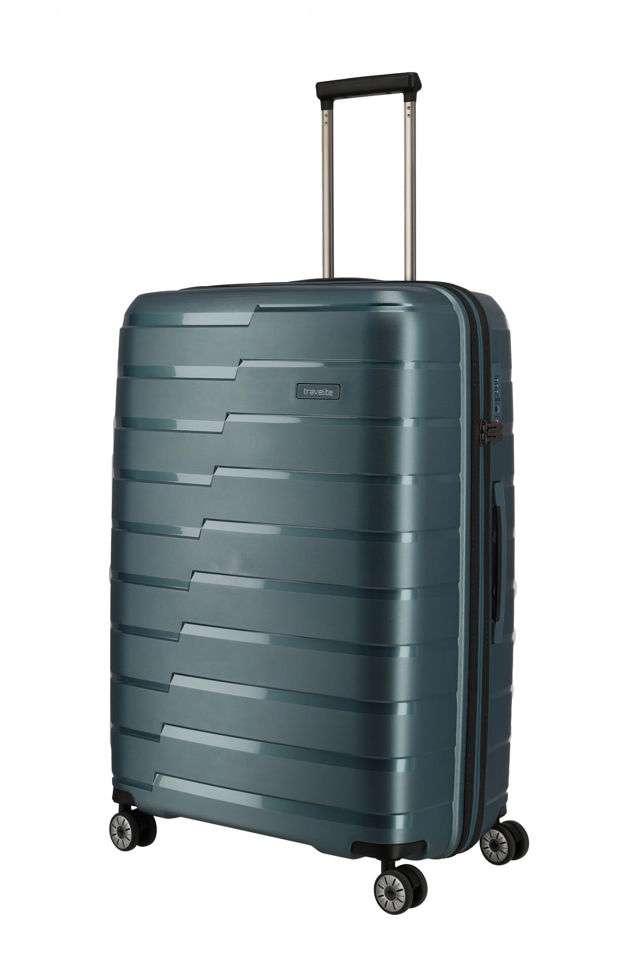 Travelite AIR BASE Trolley L 77cm Eisblau