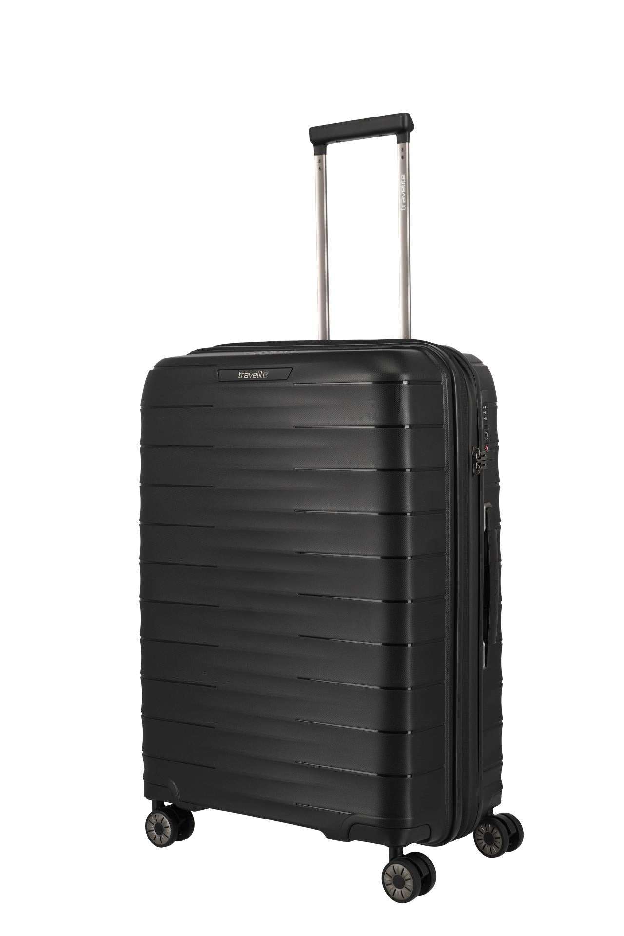 Travelite MOOBY Hartschalenkoffer M 66cm Schwarz