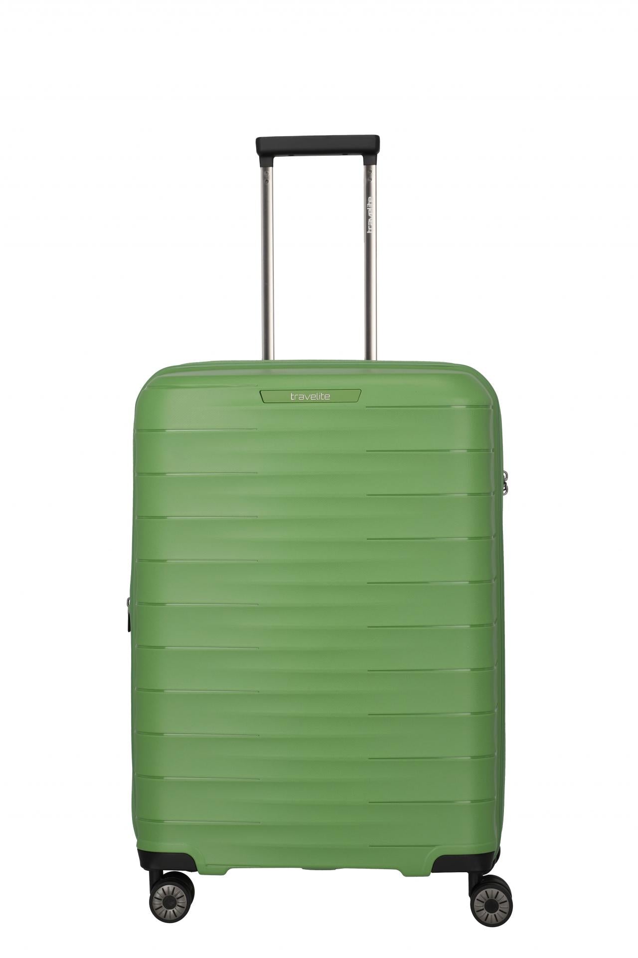 Travelite MOOBY Hartschalenkoffer M 66cm Grün