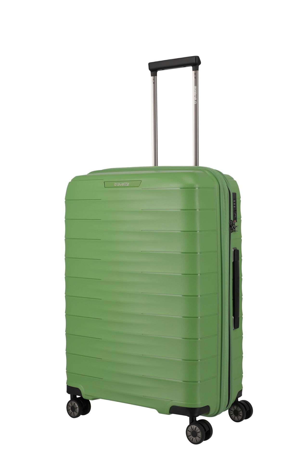 Travelite MOOBY Hartschalenkoffer M 66cm Grün