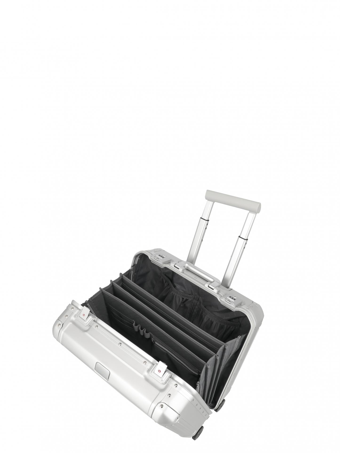 Travelite Next Business wheeler 4-Rollen, Silber