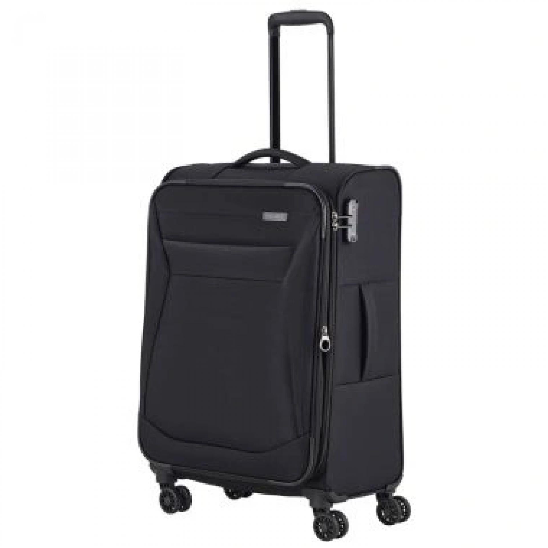 Travelite CHIOS Trolley M 67cm Schwarz