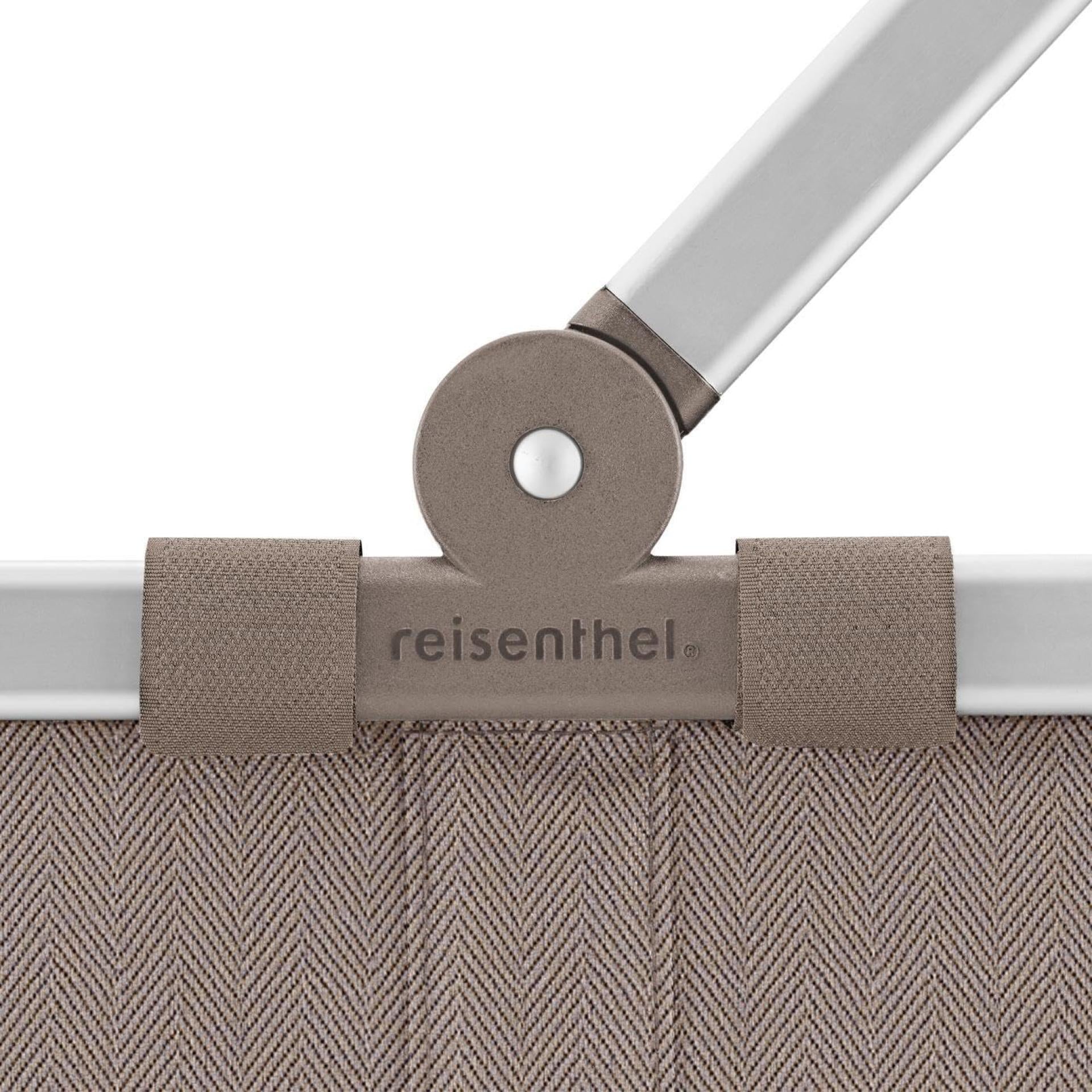 Reisenthel carrybag herringbone mokka