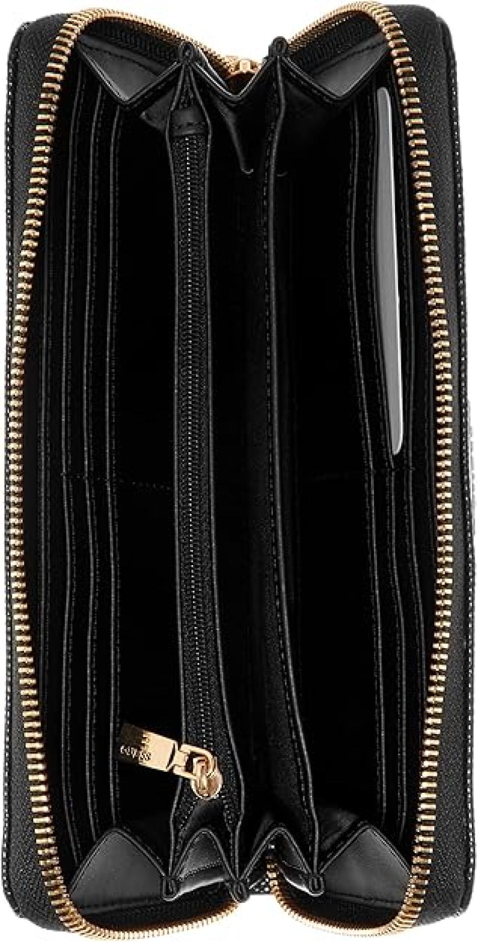 GUESS GELDBÖRSE LAUREL SLG LARGE ZIP AROUND: Variante - schwarz