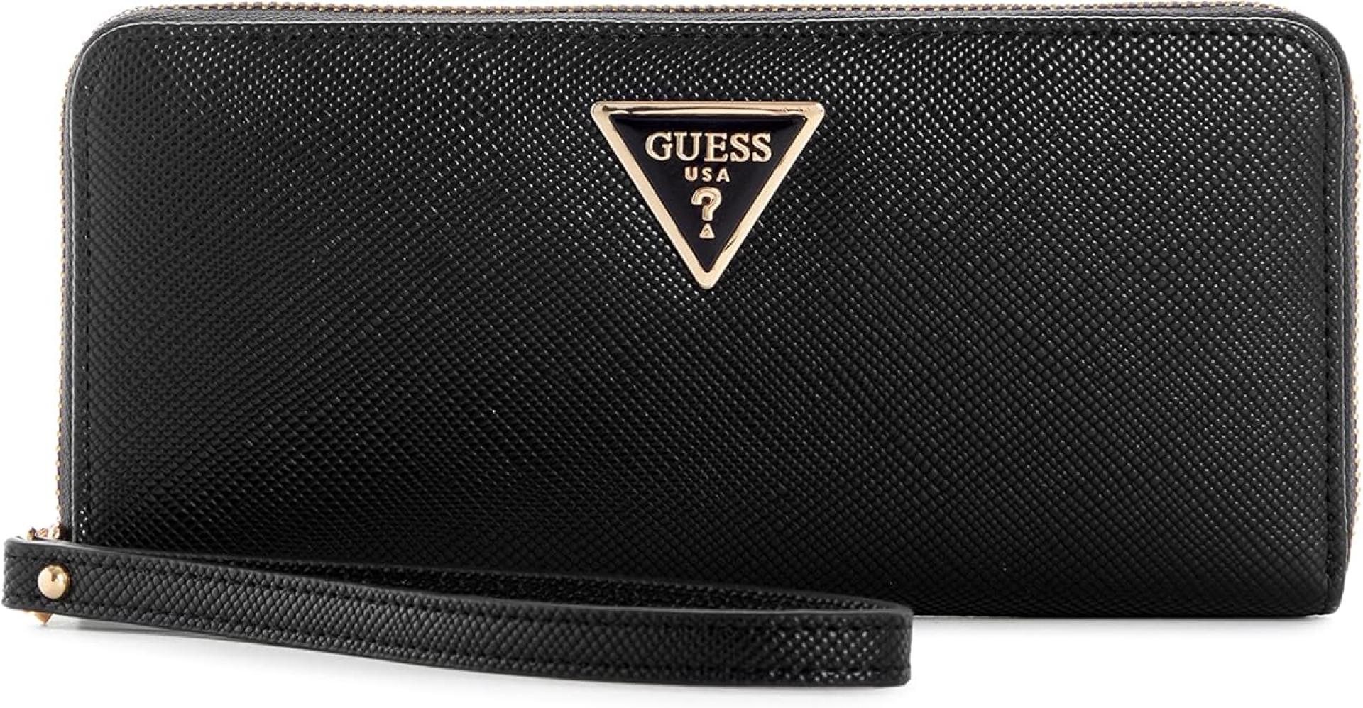 GUESS GELDBÖRSE LAUREL SLG LARGE ZIP AROUND: Variante - schwarz