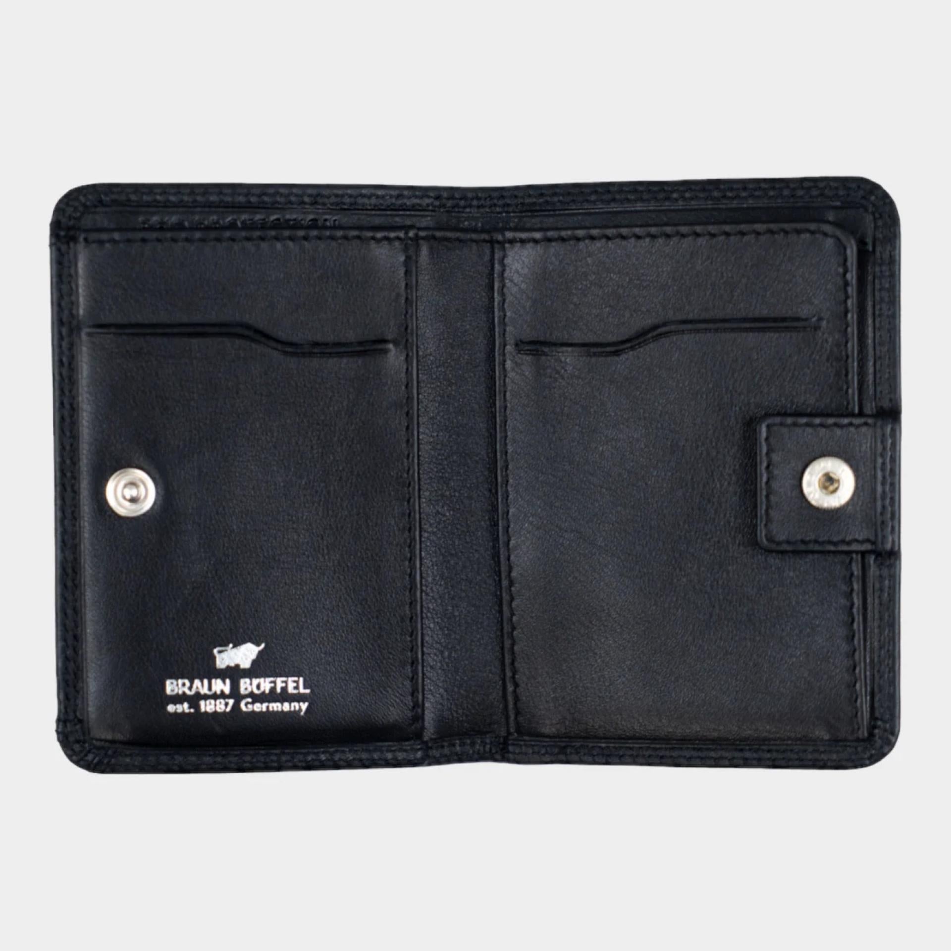 GOLF RFID Geldbörse small 2CS 10,2 cm x 7,5 cm x 2 cm schwarz 