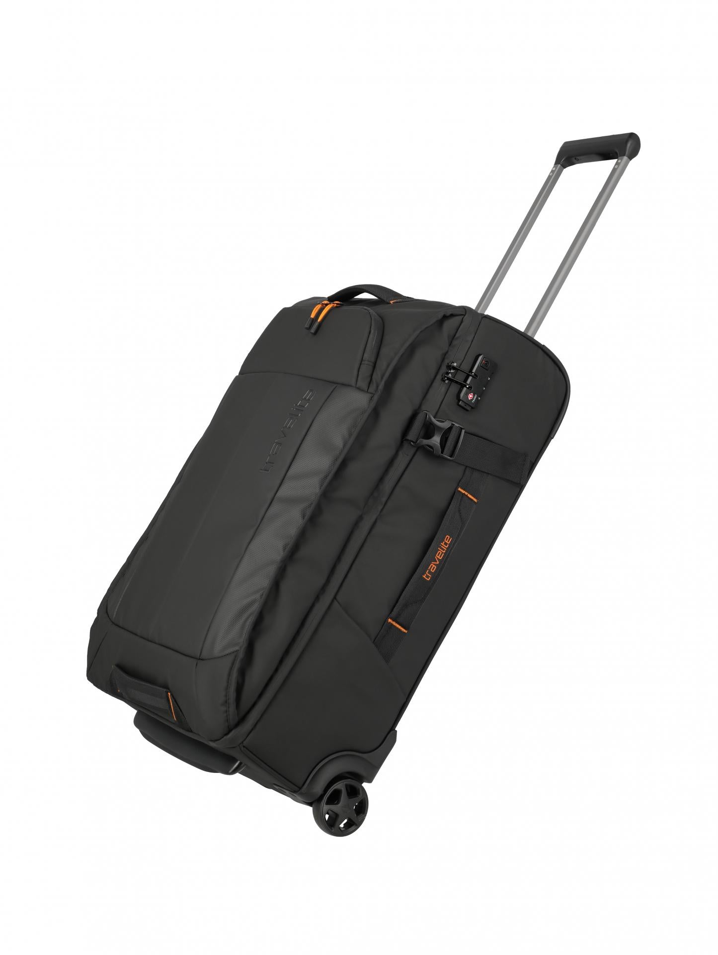 Travelite BRIIZE Rollenreisetasche M 66L Schwarz