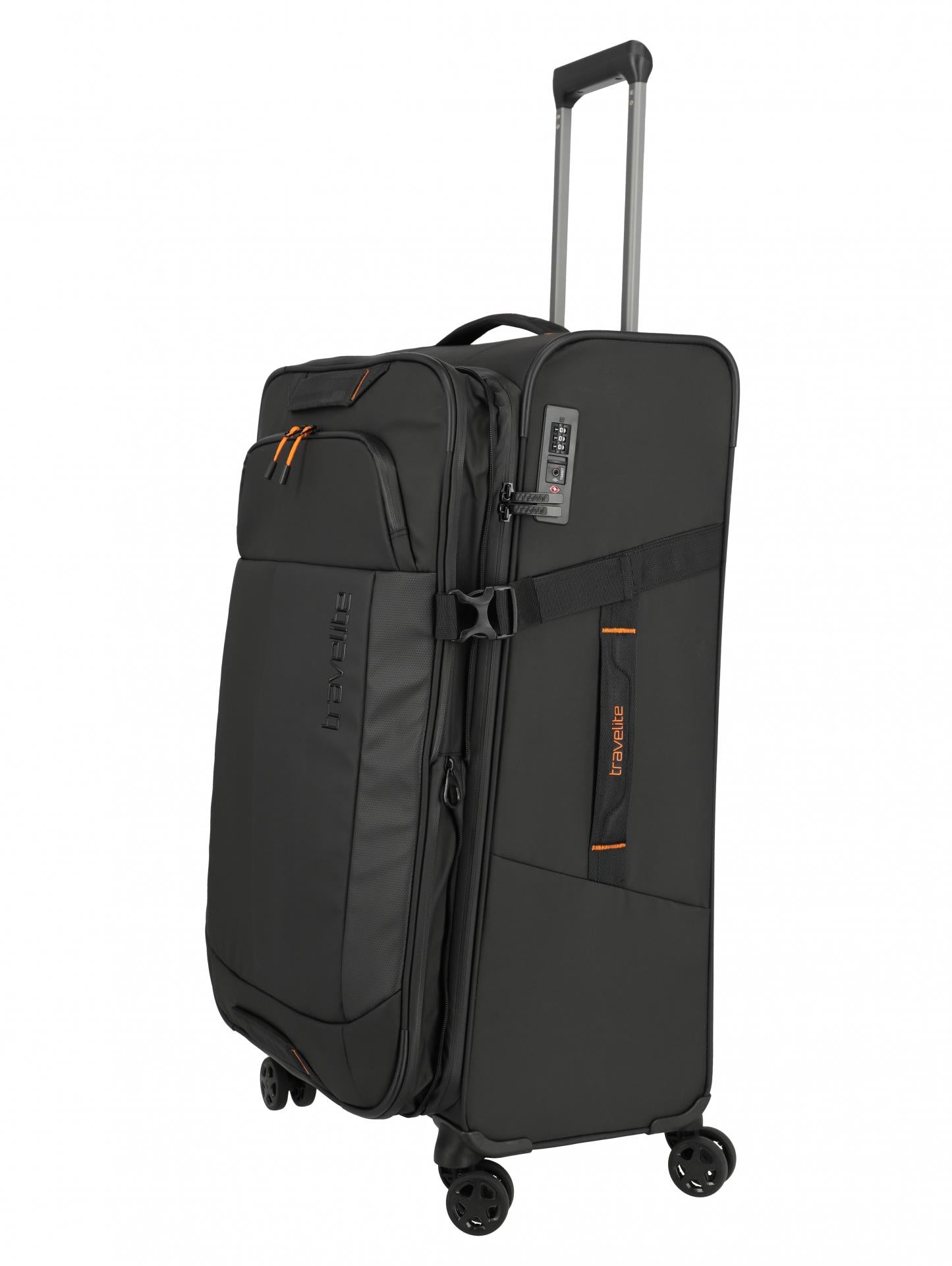 Travelite BRIIZE 4-Rad-Trolley L 78cm Schwarz