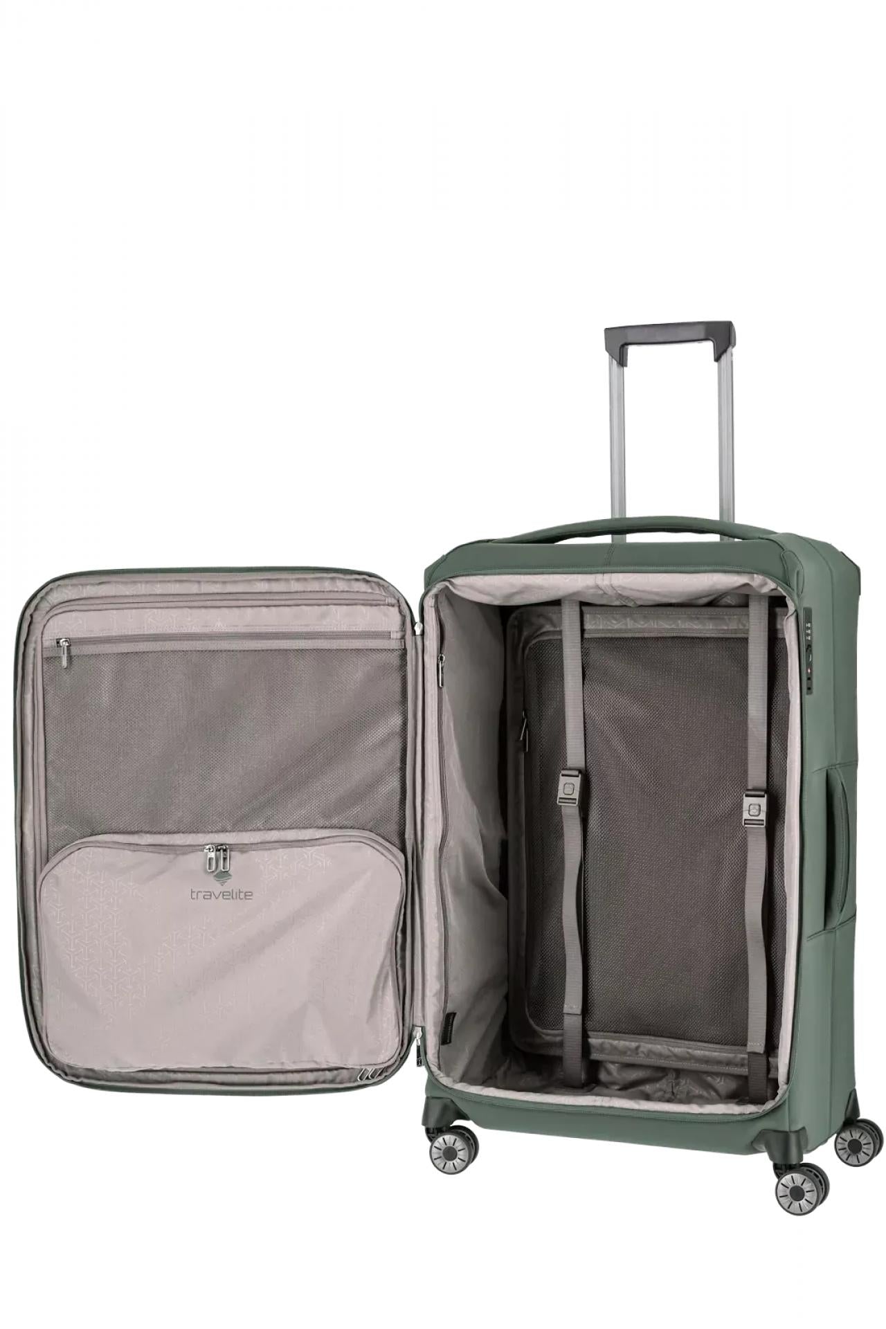 Travelite PRIIMA Weichgepäckkoffer - Farbe: Oliv - Größe: L