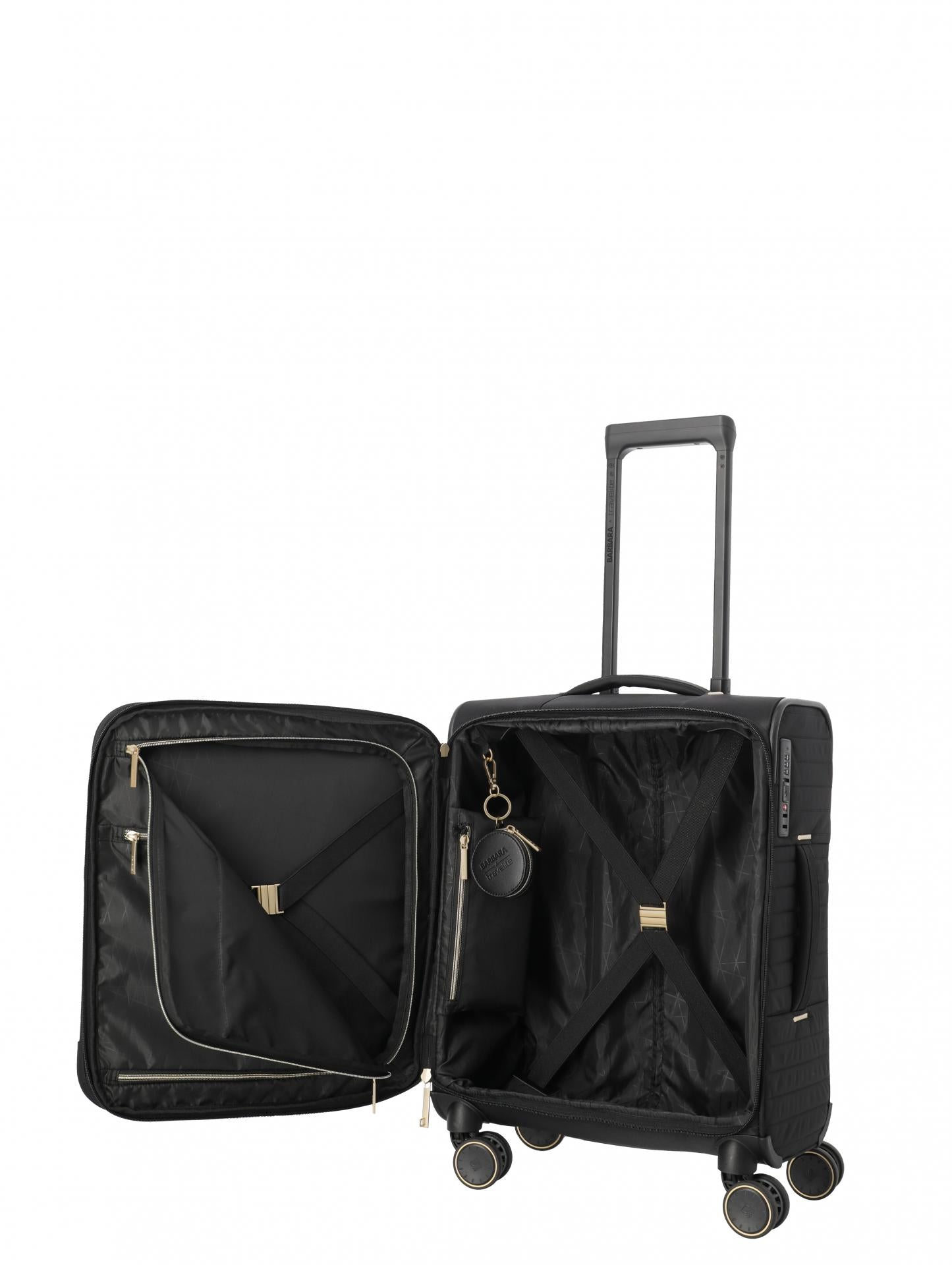 Barbara Stepp 4w Trolley S Schwarz
