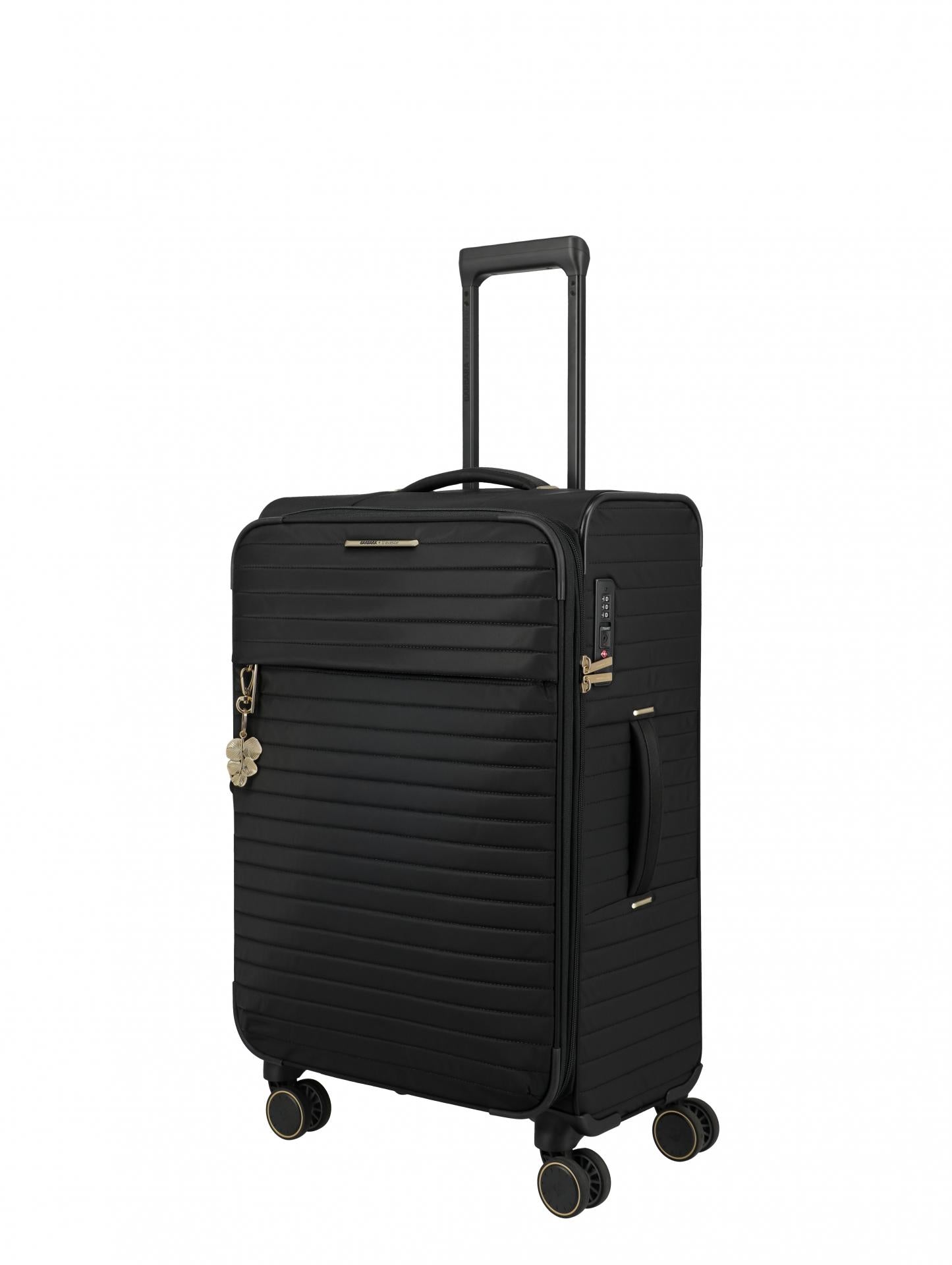 Travelite Trolley BARBARA STEPP Weichgepäckkoffer M Schwarz