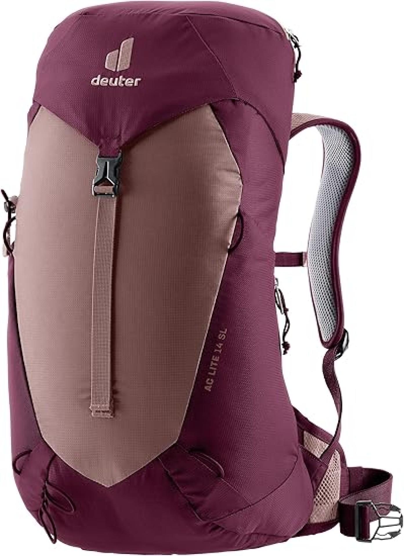 Deuter AC Lite 14 SL Wanderrucksack Farbe ashrose-cassis