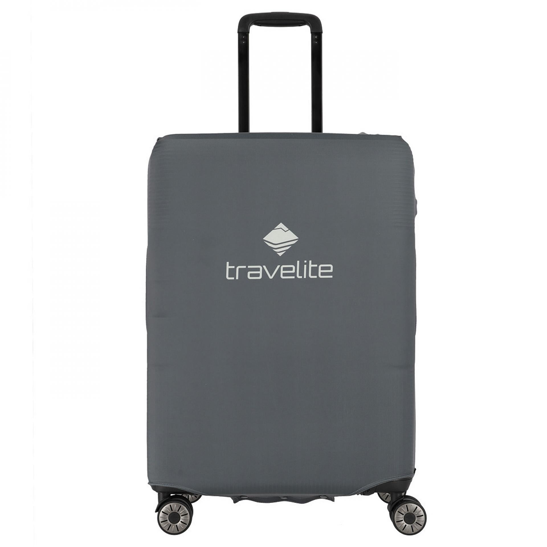Travelite Kofferhülle Kofferschutz Kofferbezug - Größe: M - Farbe: Anthrazit