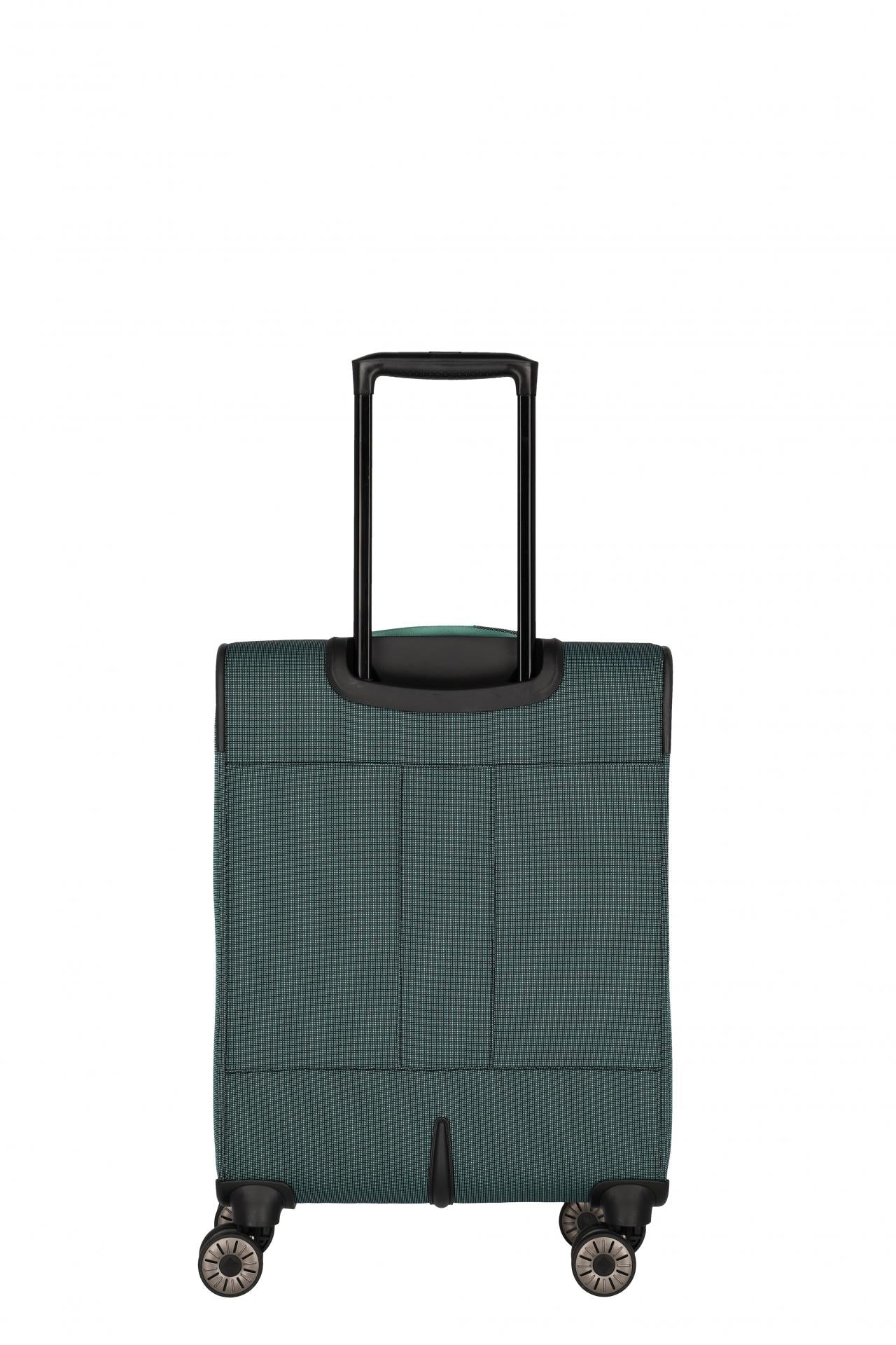 Travelite VIIA S 55cm Weicher Trolley Koffer, Eukalyptus