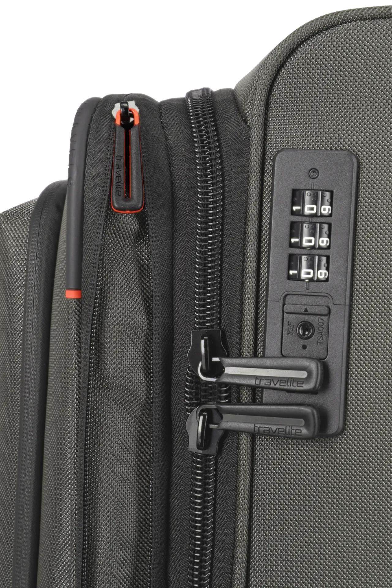 Travelite Koffer CROSSLITE 5.0 4w Trolley L Oliv